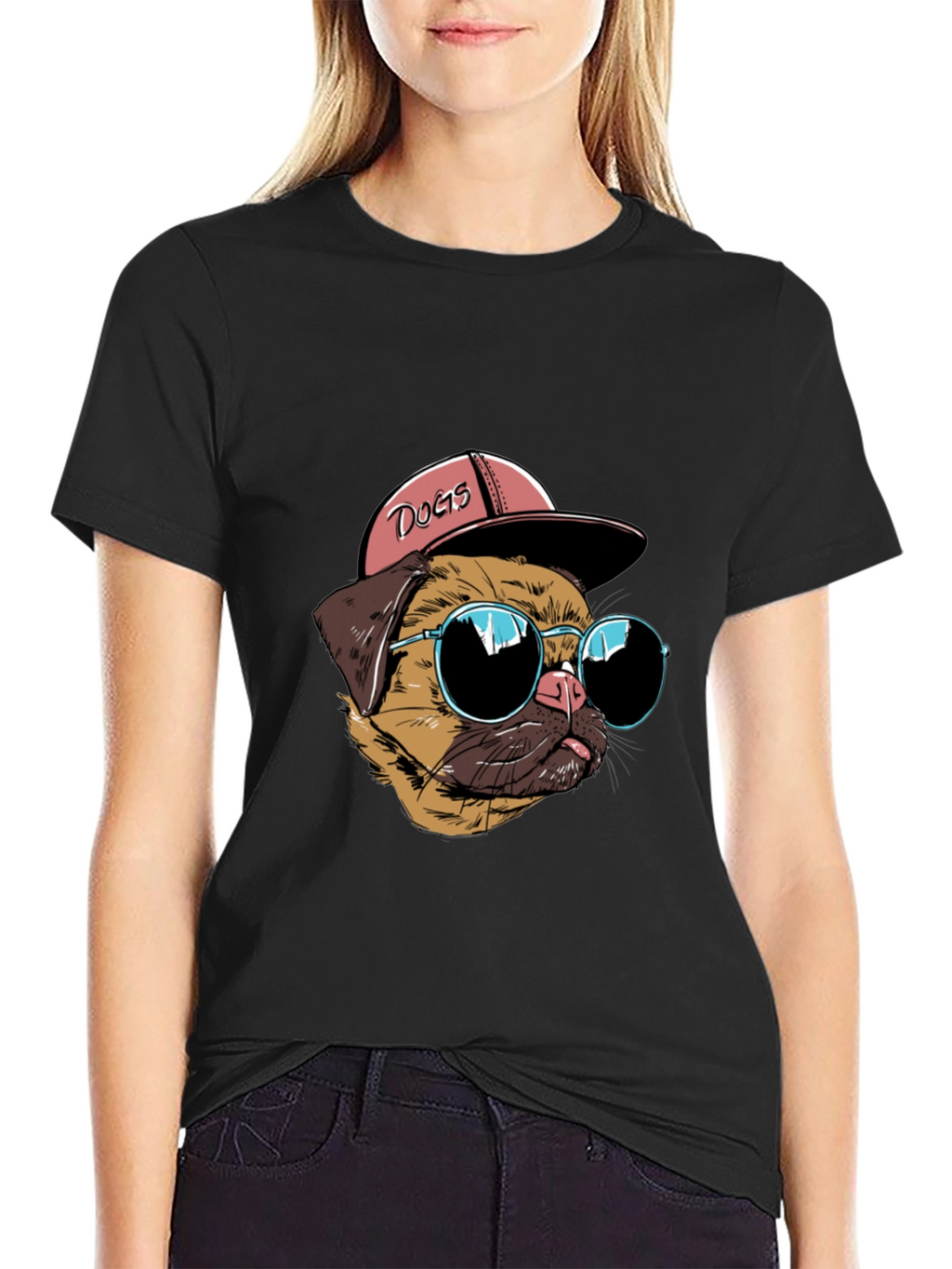 Cool Dog T-Shirt - Black
