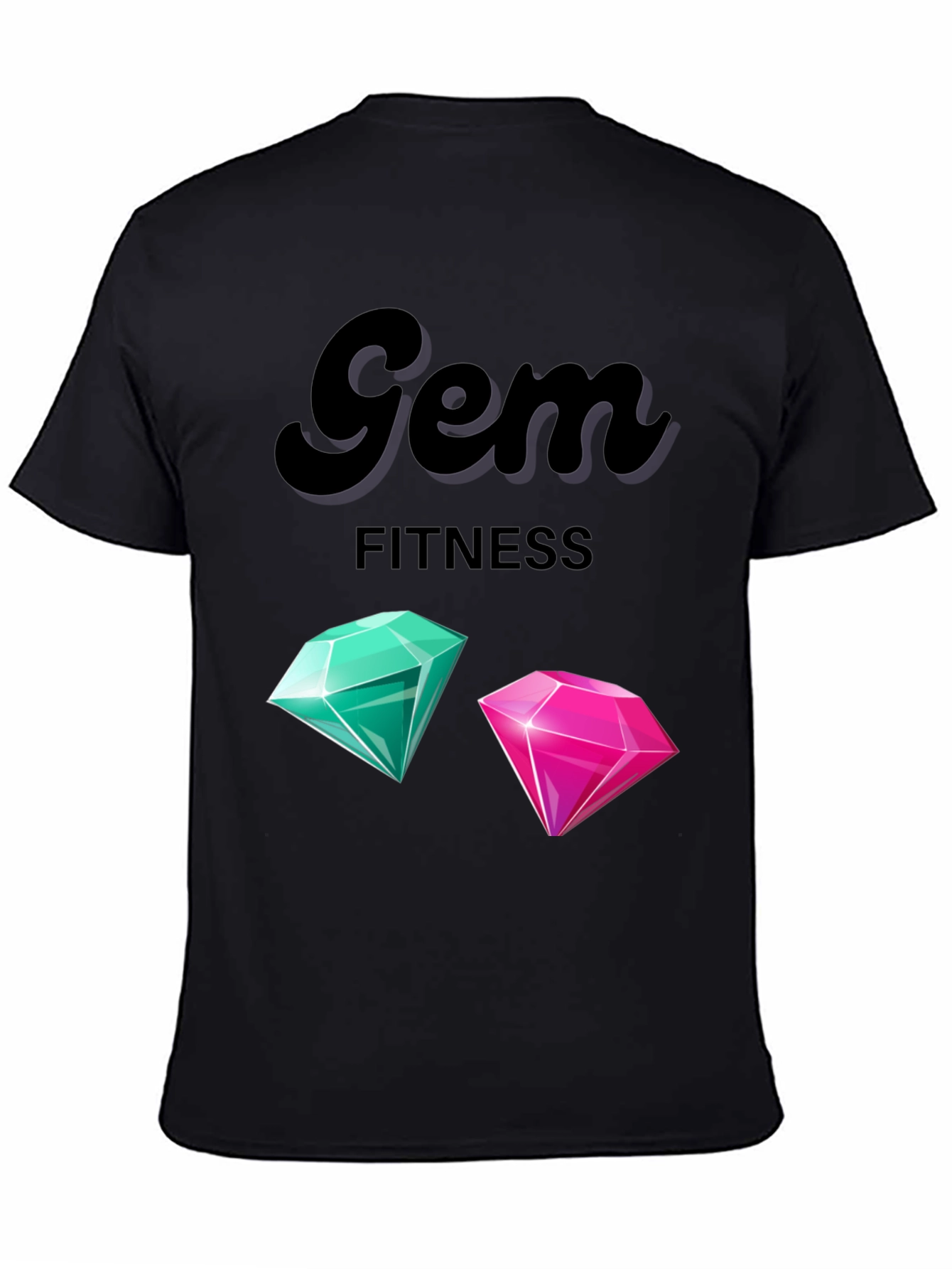 Gem Fitness T-Shirt - Stylish Workout Apparel