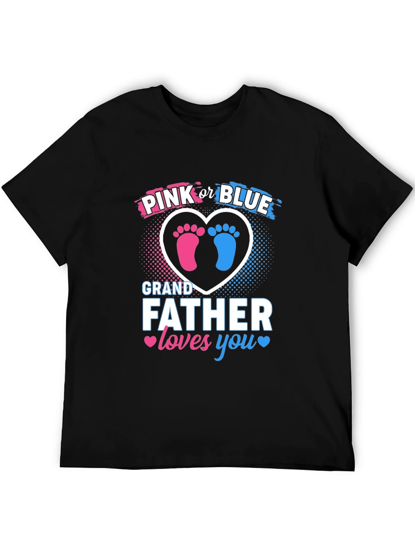 Grandfather Loves You Gender Reveal T-Shirt