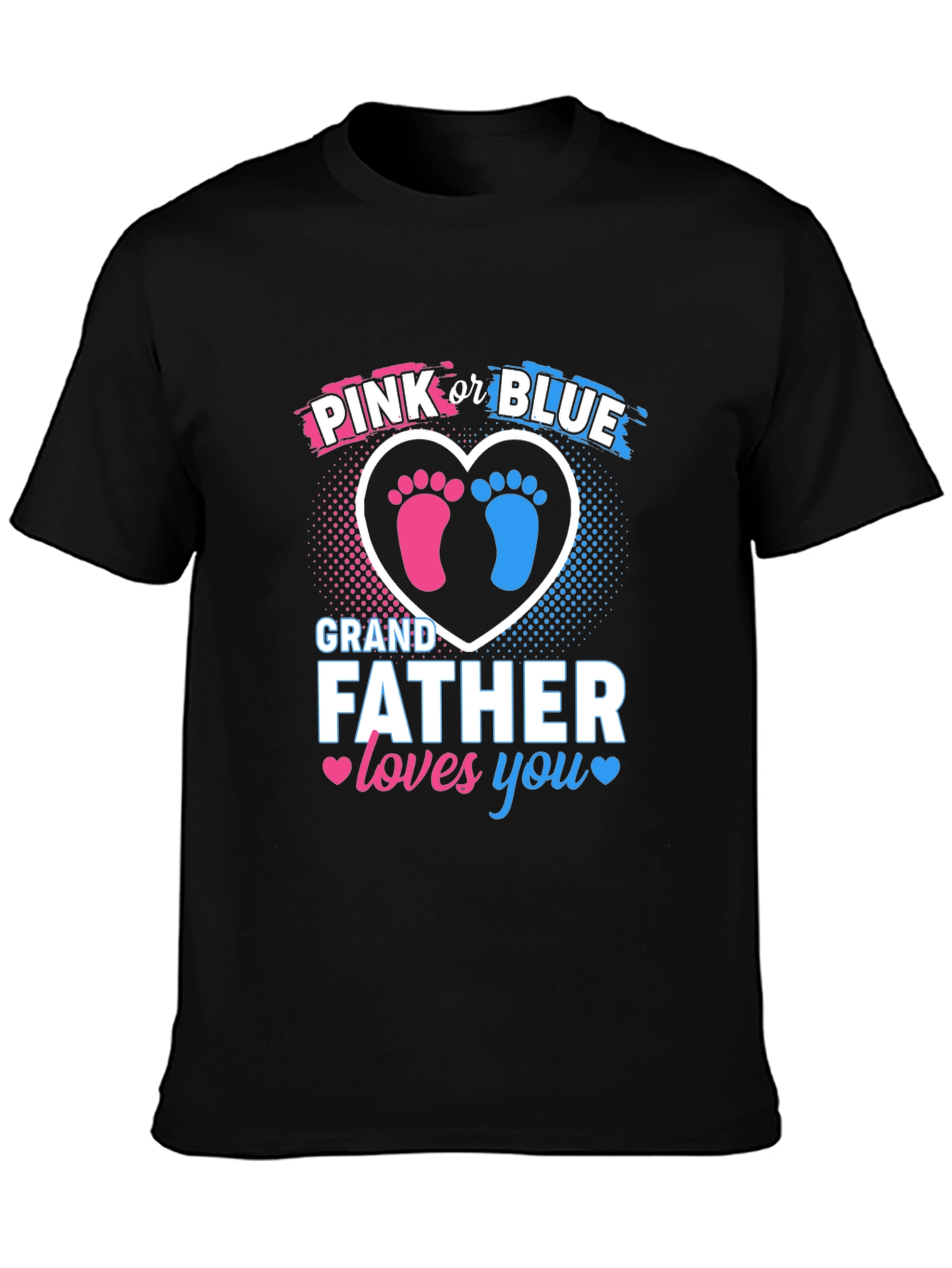 Grandfather Loves You Gender Reveal T-Shirt