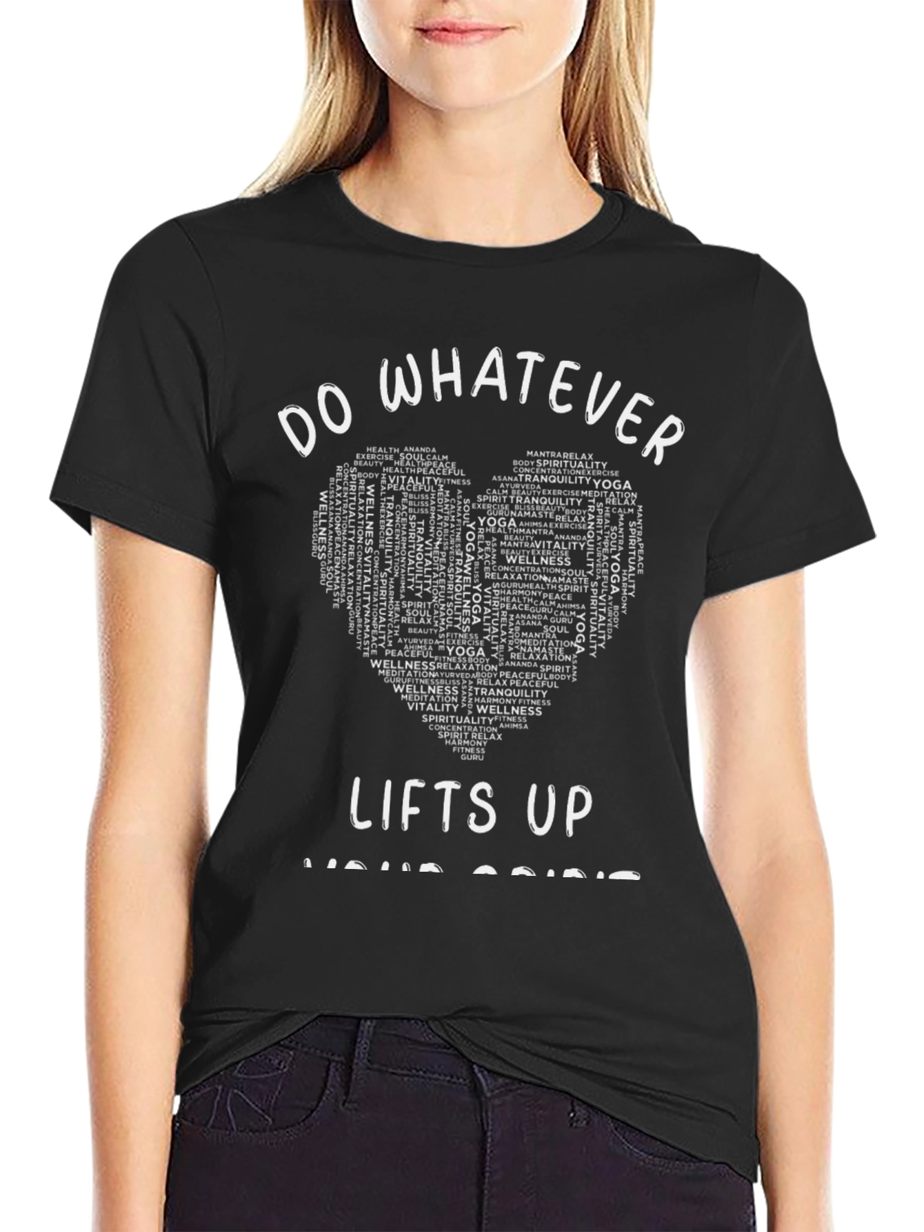 Do Whatever Lifts Your Spirit Yoga T-Shirt