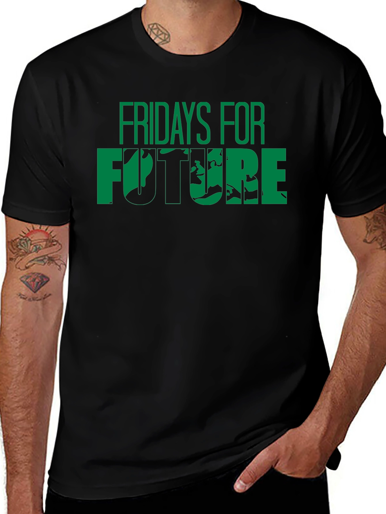 Fridays for Future Graphic Tee - Climate Awareness