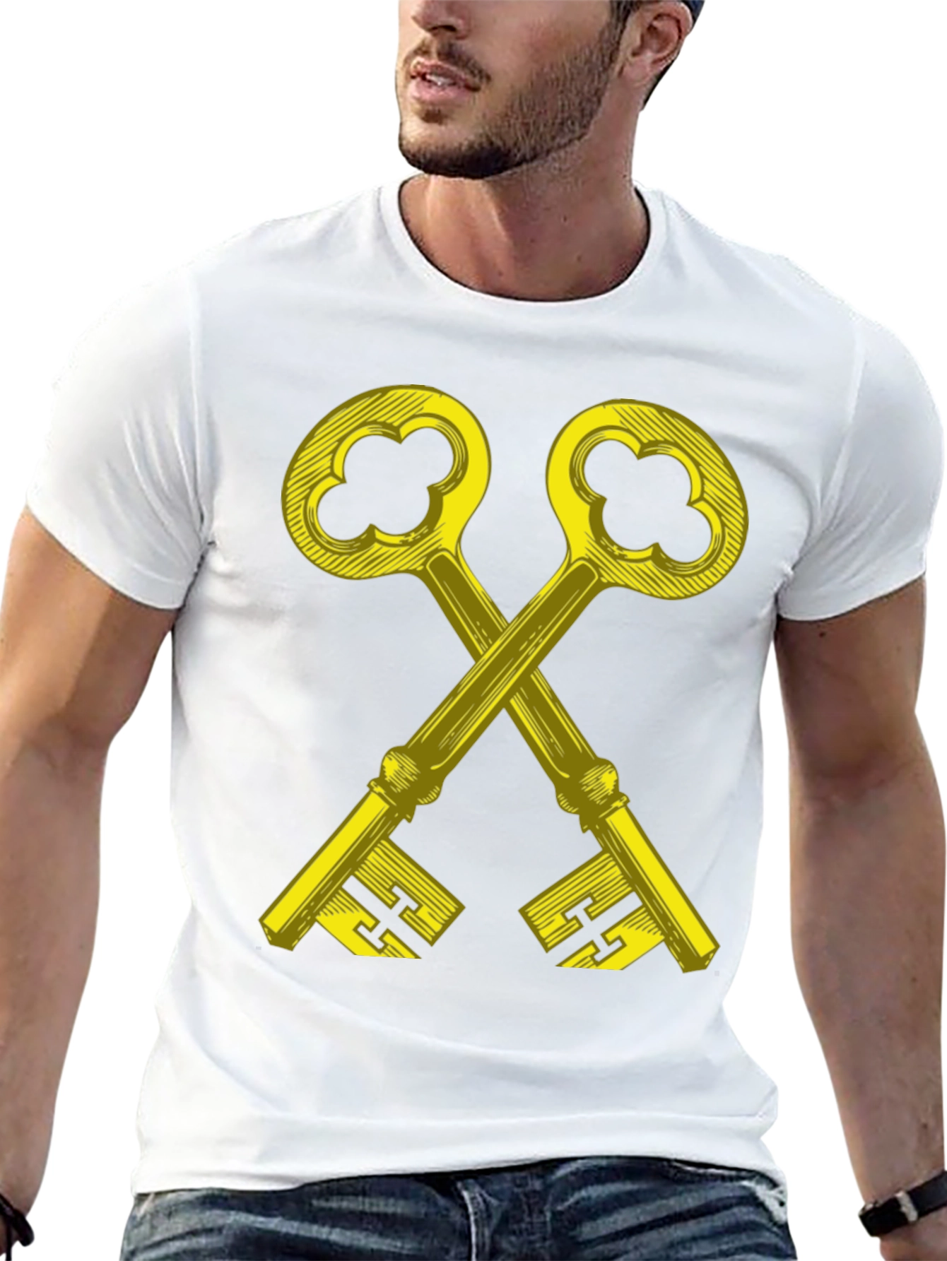 Golden Keys Graphic T-Shirt