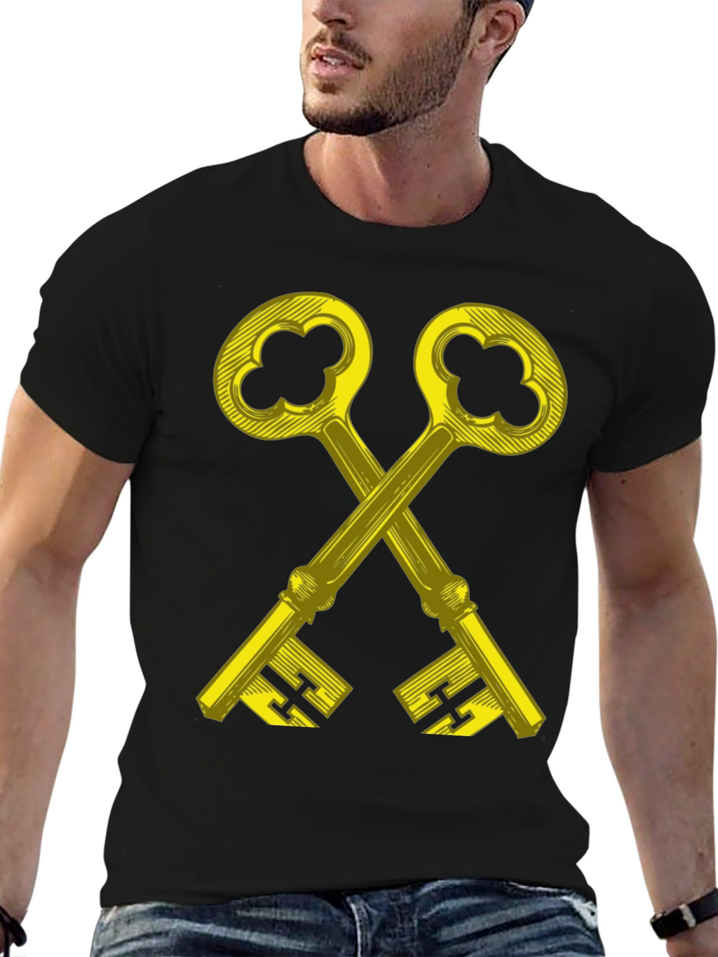 Golden Keys Graphic T-Shirt