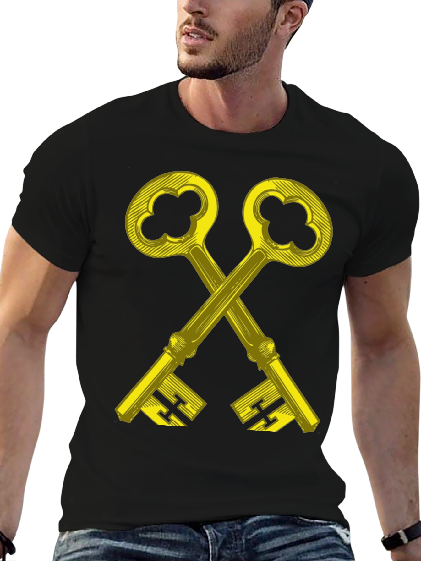 Golden Keys Graphic T-Shirt