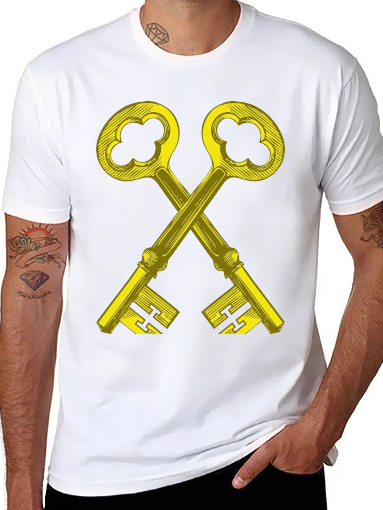 Golden Keys Graphic T-Shirt