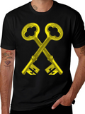 Golden Keys Graphic T-Shirt