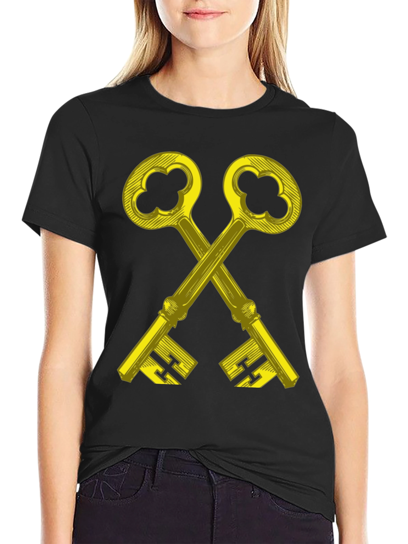 Golden Keys Graphic T-Shirt