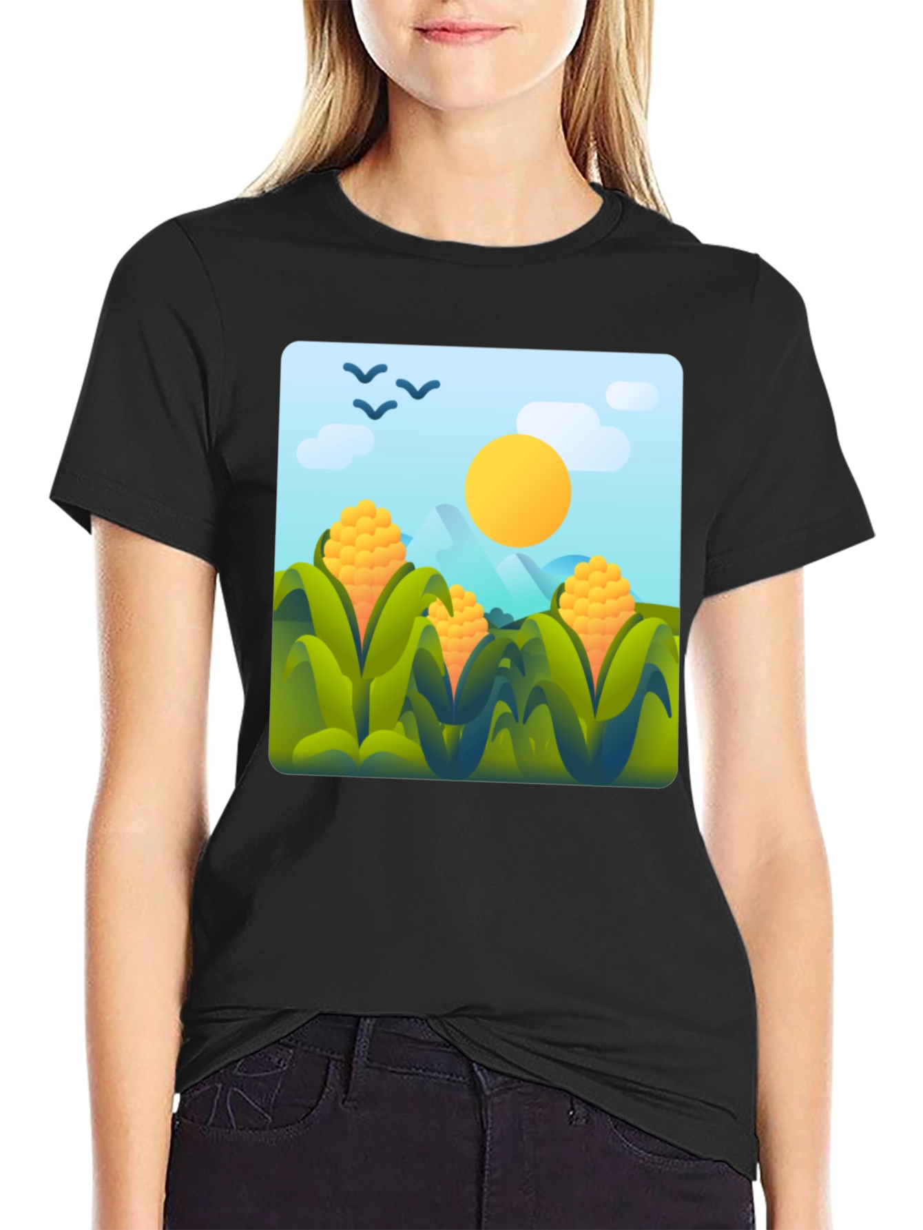 Cornfield T-Shirt - Nature Inspired Graphic Tee