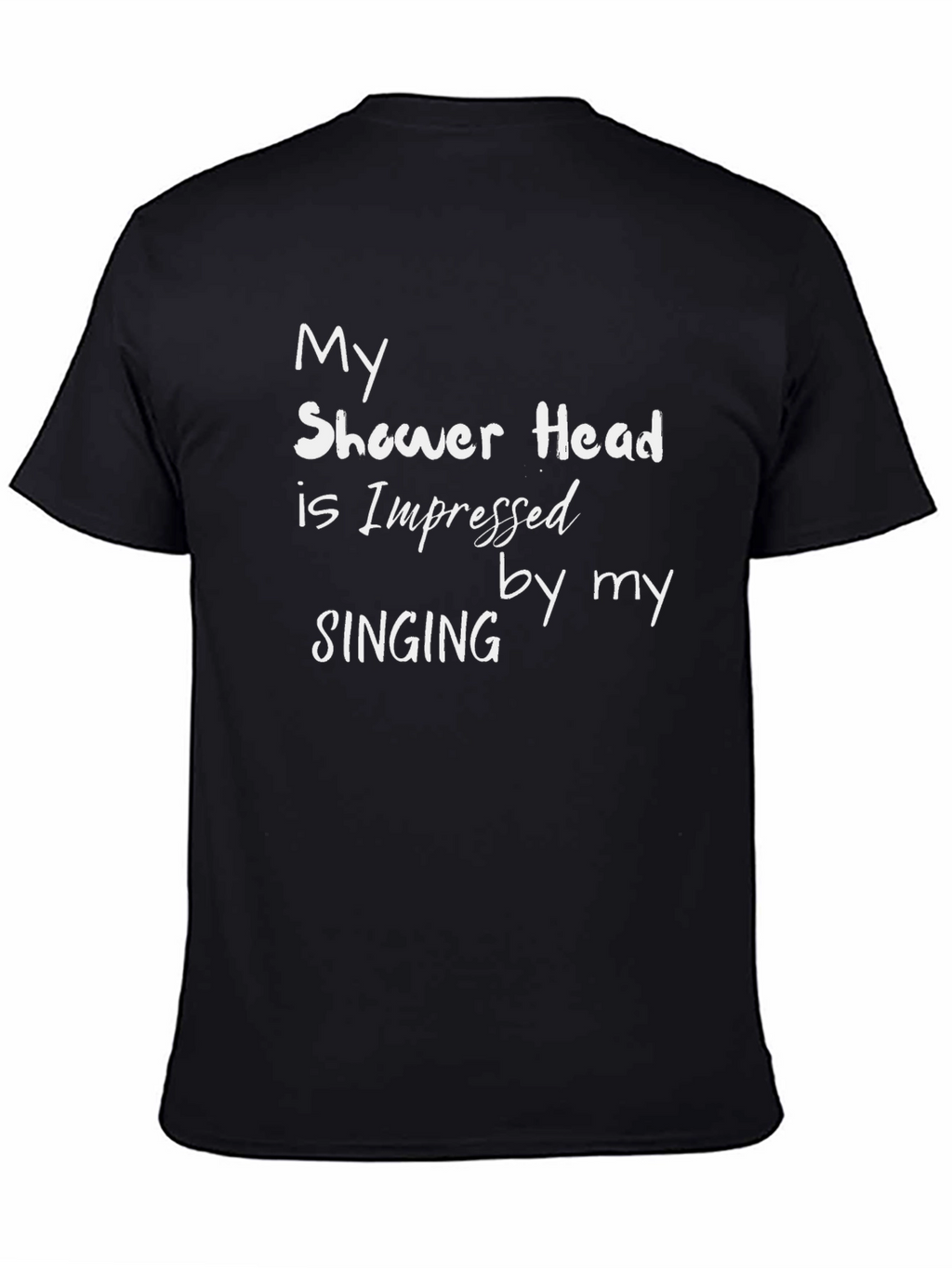 Funny Shower Singing T-Shirt