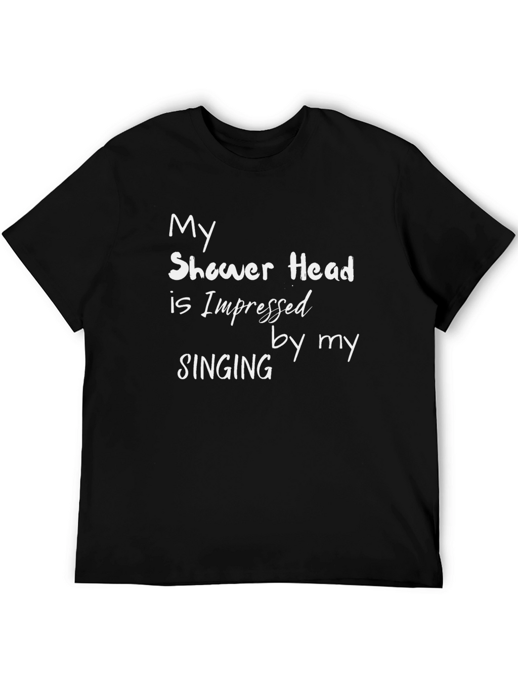 Funny Shower Singing T-Shirt