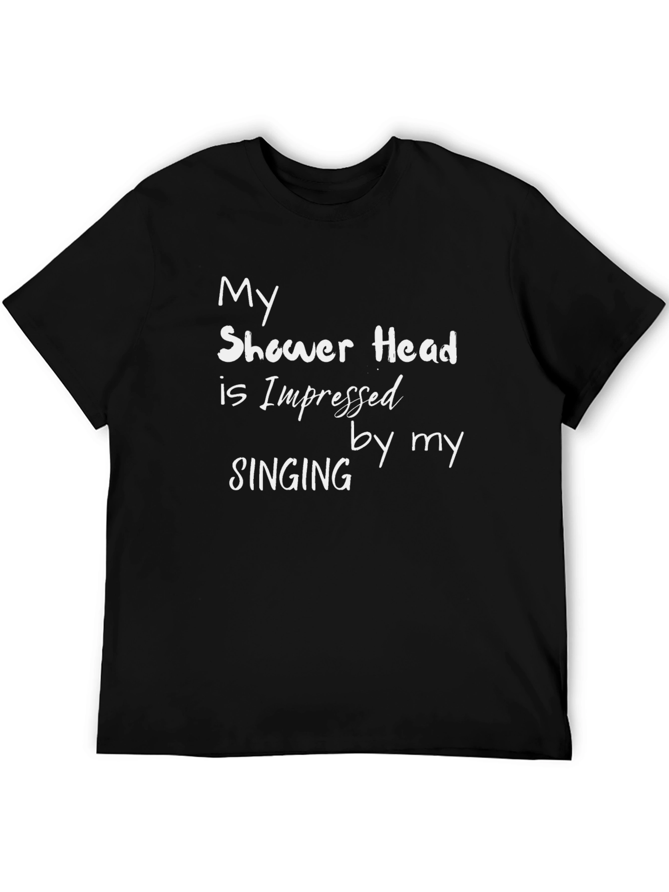 Funny Shower Singing T-Shirt