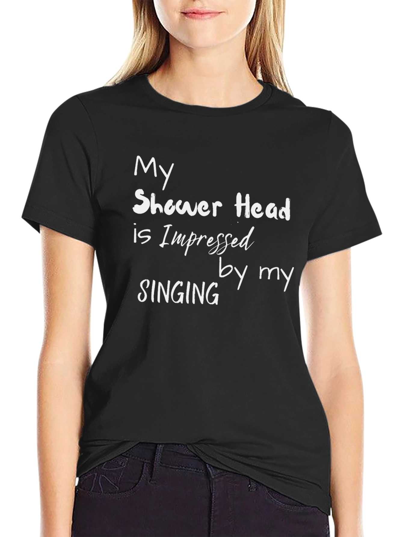 Funny Shower Singing T-Shirt