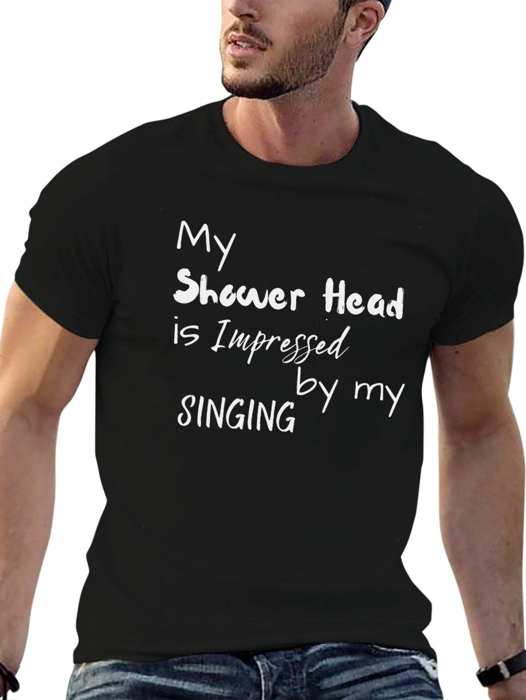 Funny Shower Singing T-Shirt