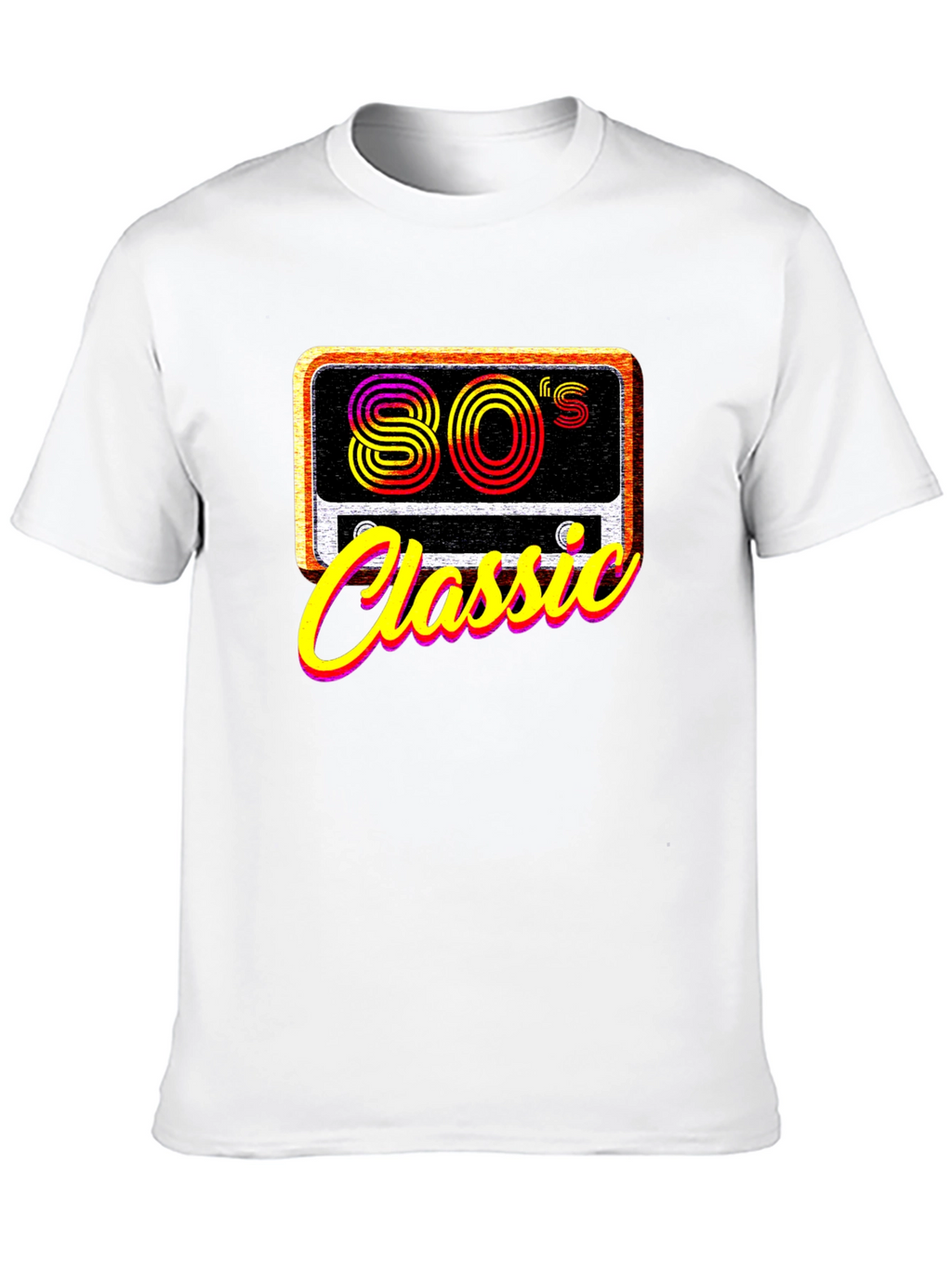 80s Classic Cassette Tape T-Shirt