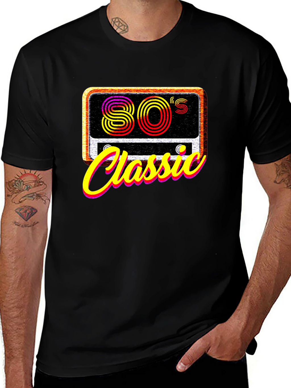 80s Classic Cassette Tape T-Shirt