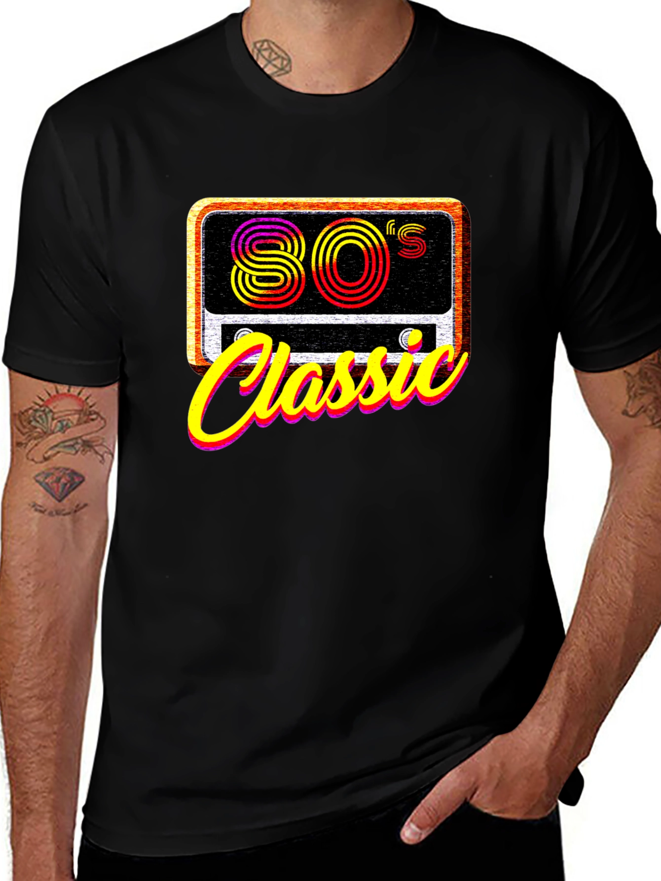 80s Classic Cassette Tape T-Shirt