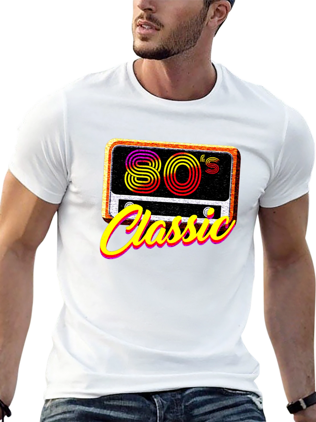 80s Classic Cassette Tape T-Shirt