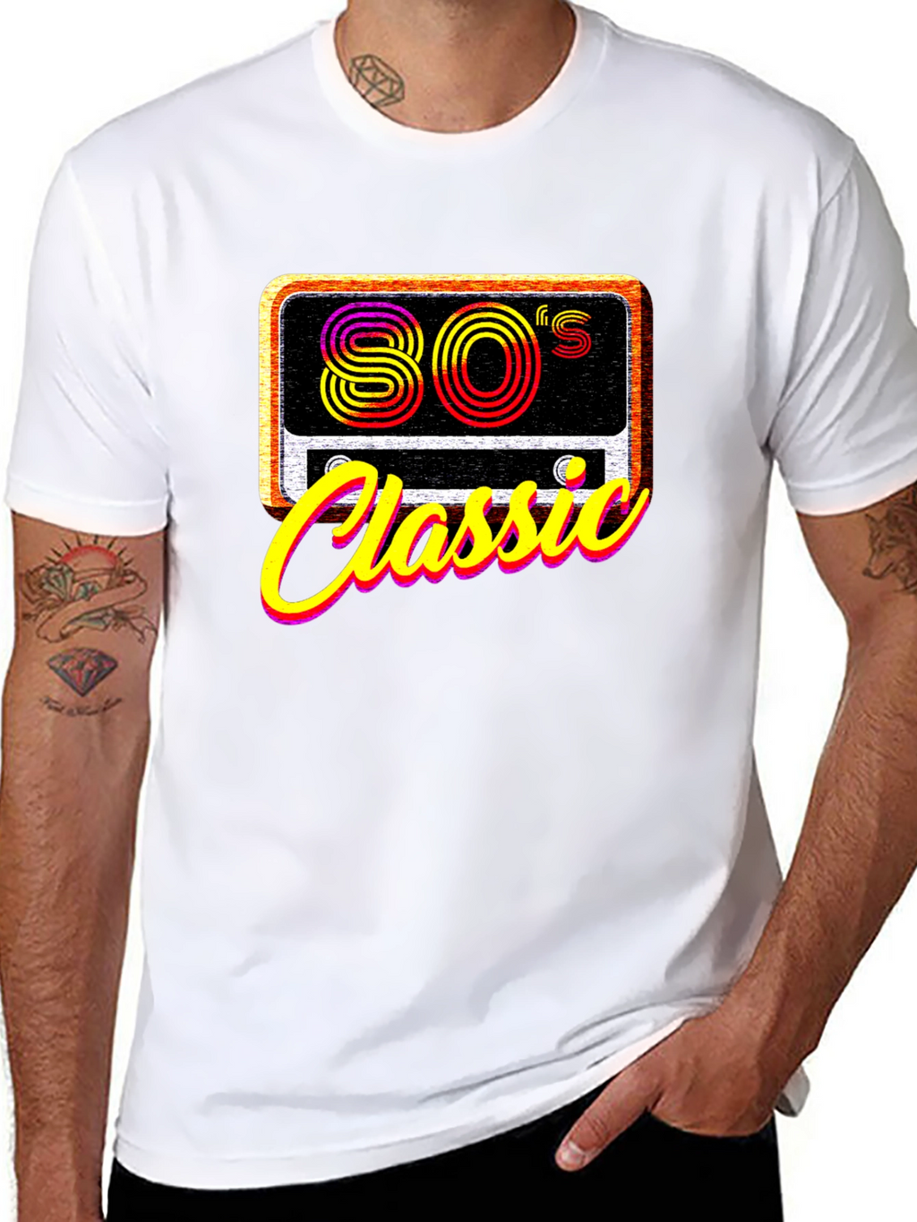 80s Classic Cassette Tape T-Shirt