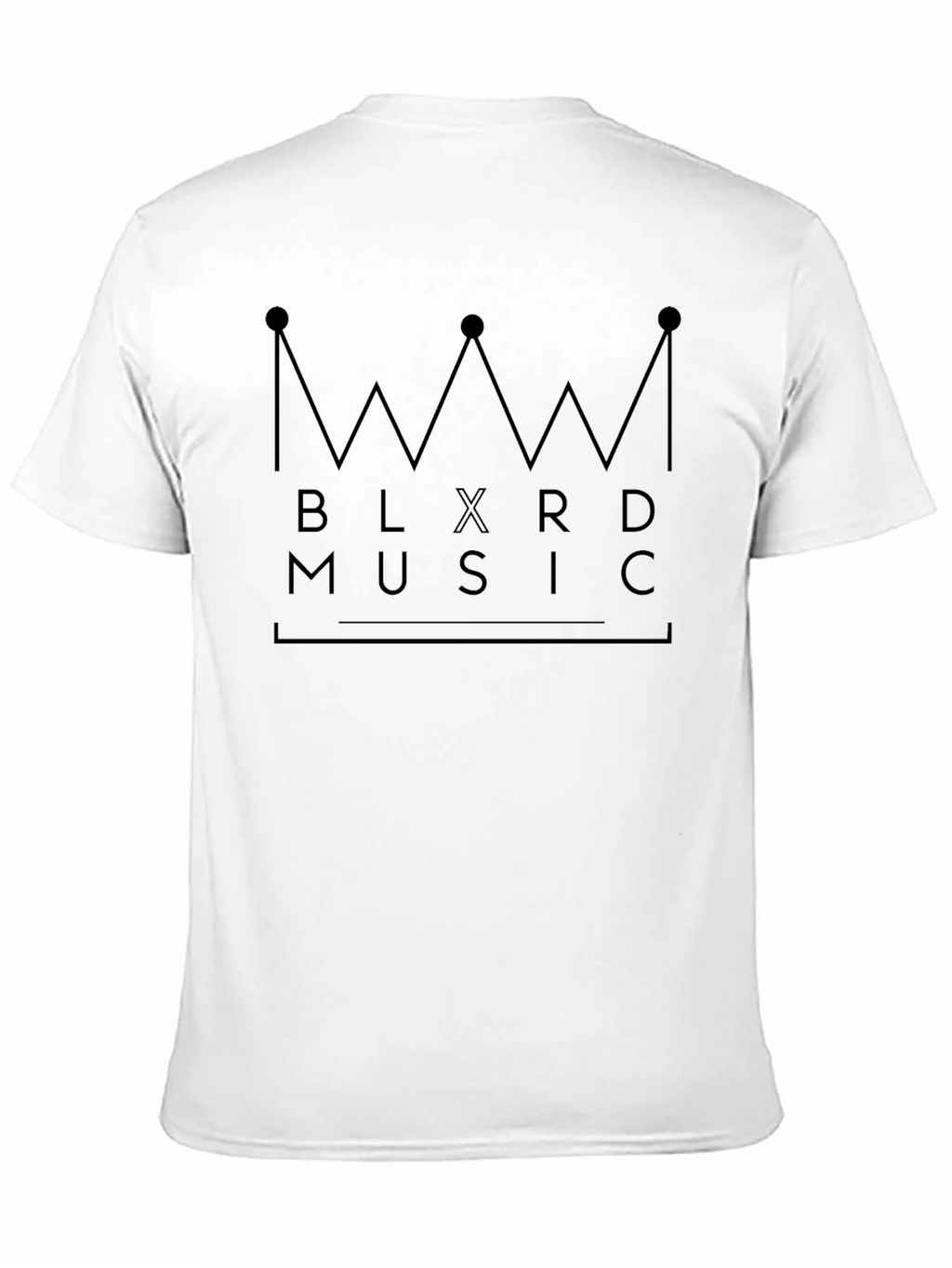 BLXRD Music Graphic Print Black T-Shirt