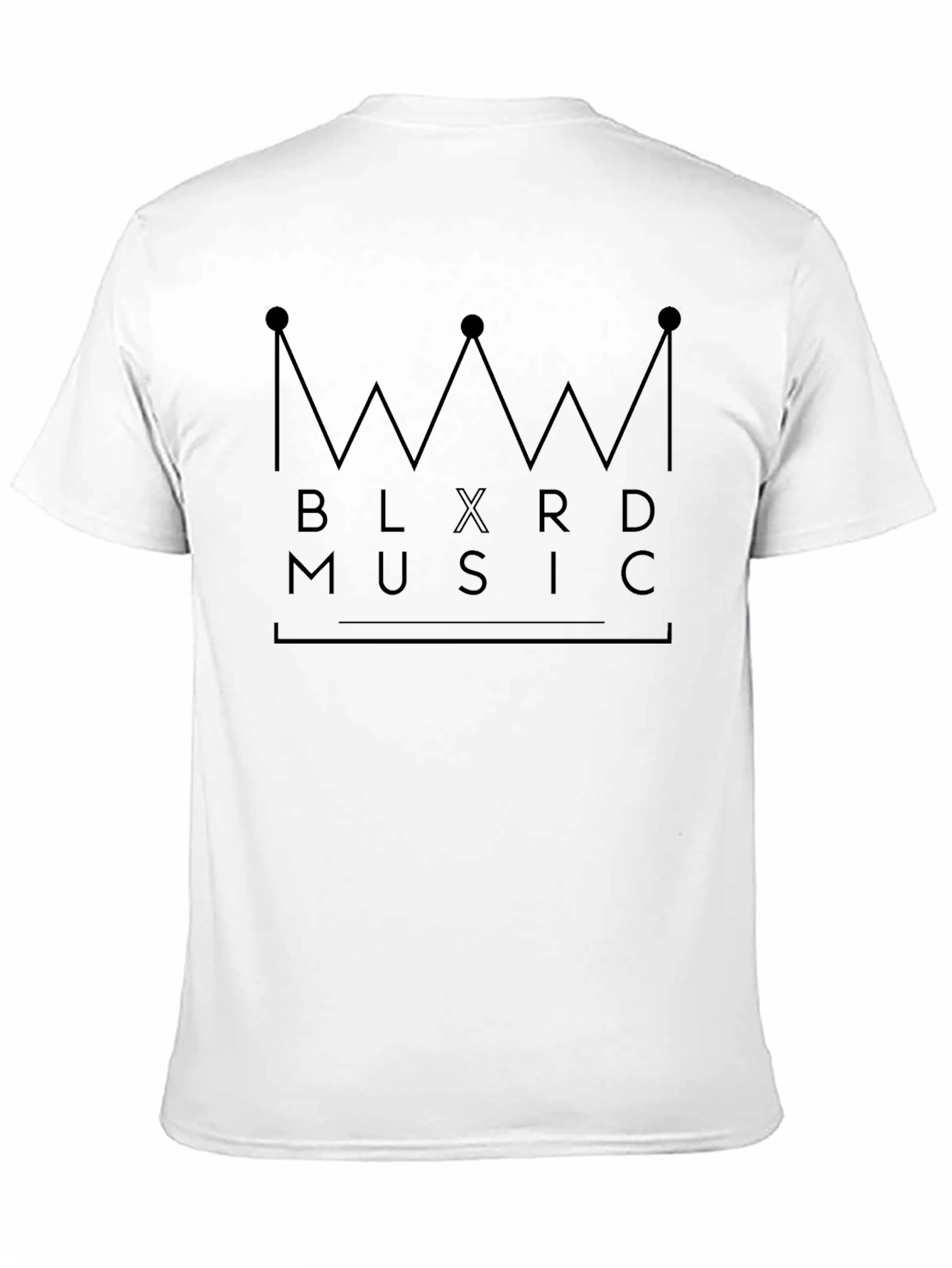 BLXRD Music Graphic Print Black T-Shirt