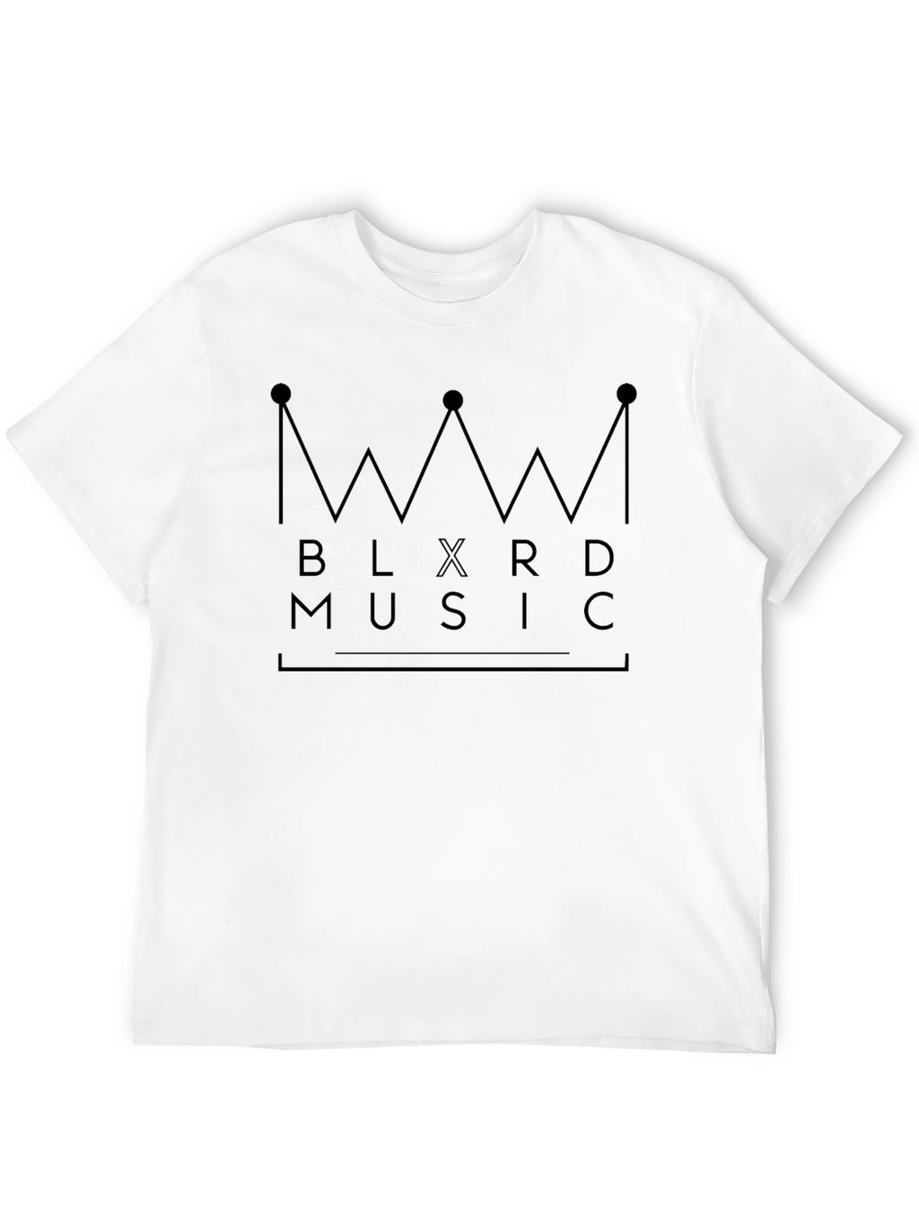 BLXRD Music Graphic Print Black T-Shirt