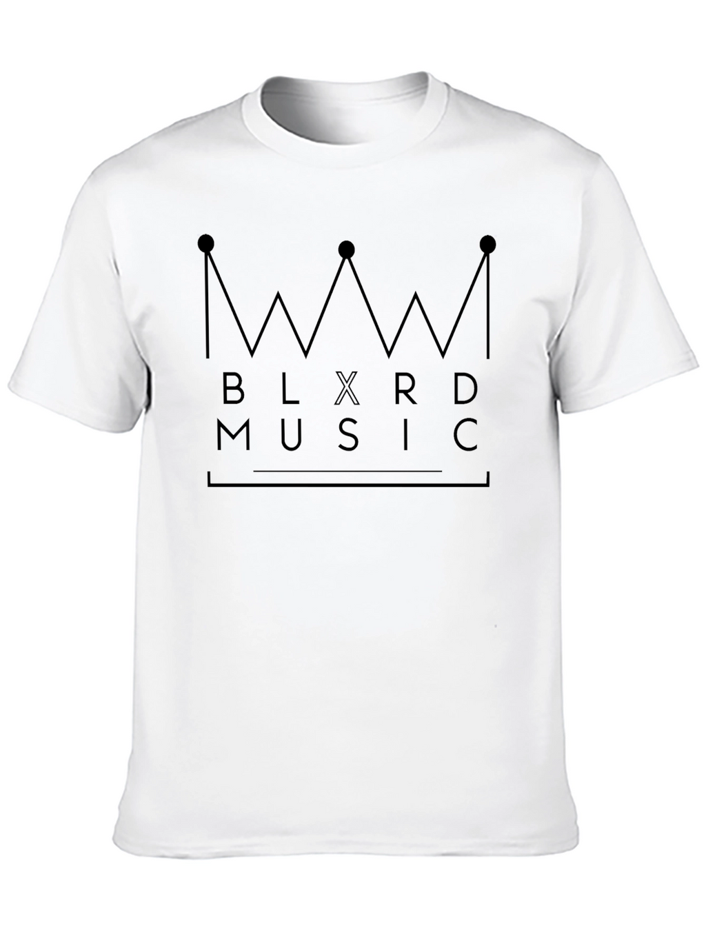 BLXRD Music Graphic Print Black T-Shirt
