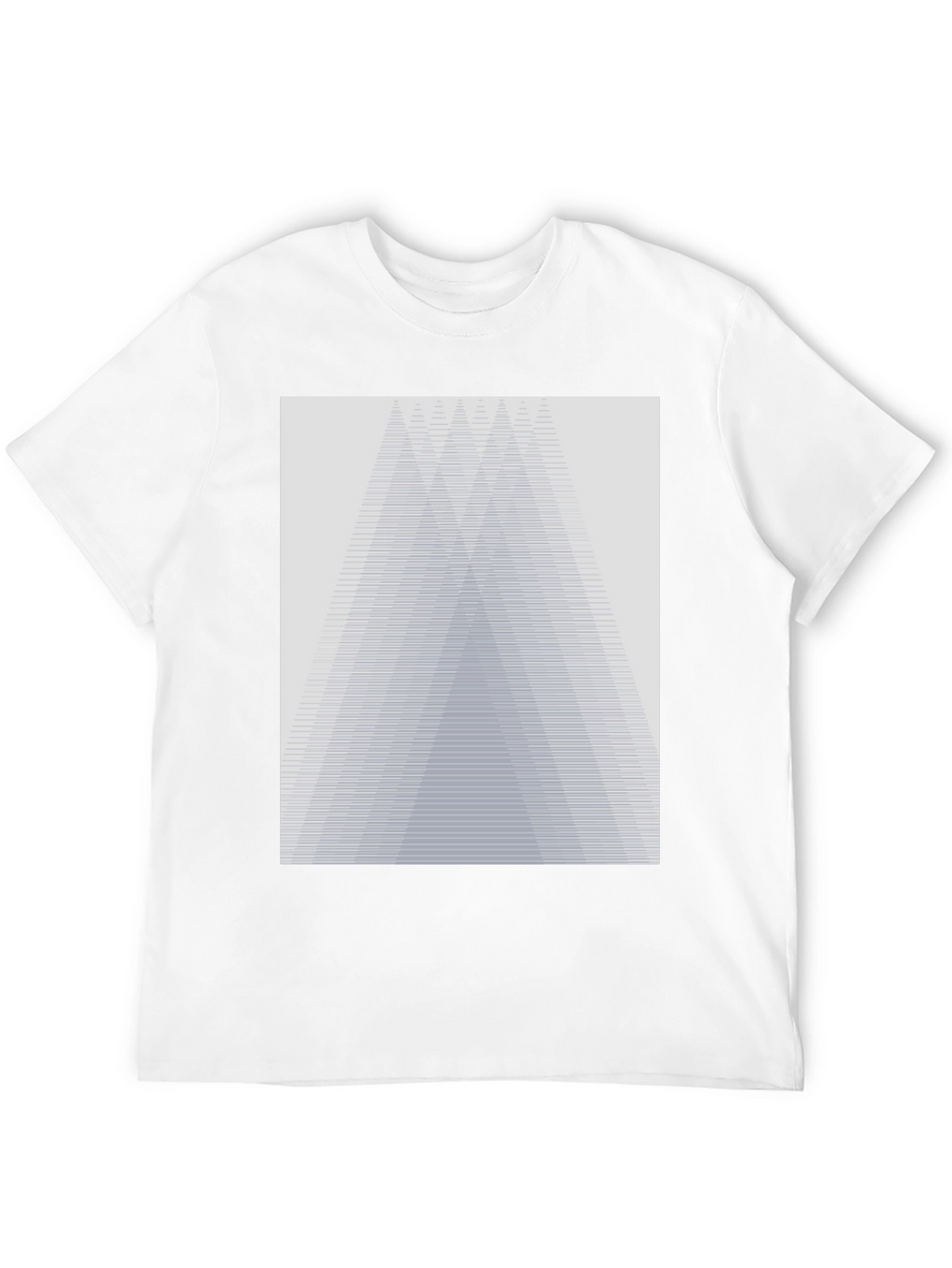 Abstract Geometric Graphic Tee - Modern Design