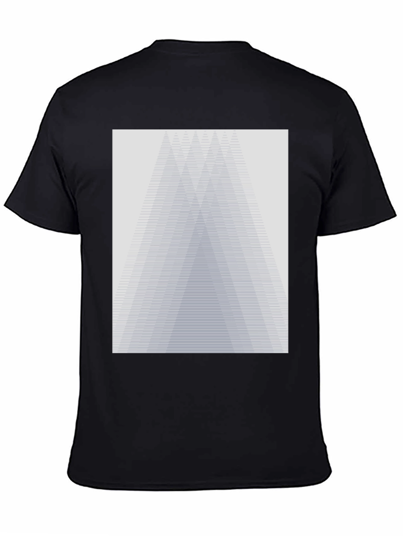Abstract Geometric Graphic Tee - Modern Design