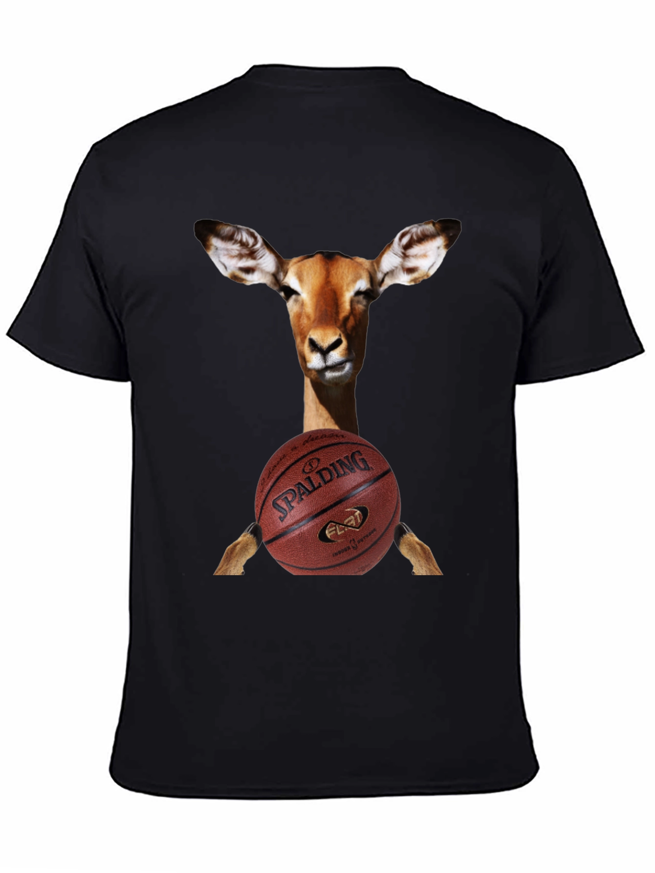 Deer Basketball T-Shirt - Spalding Graphic Tee