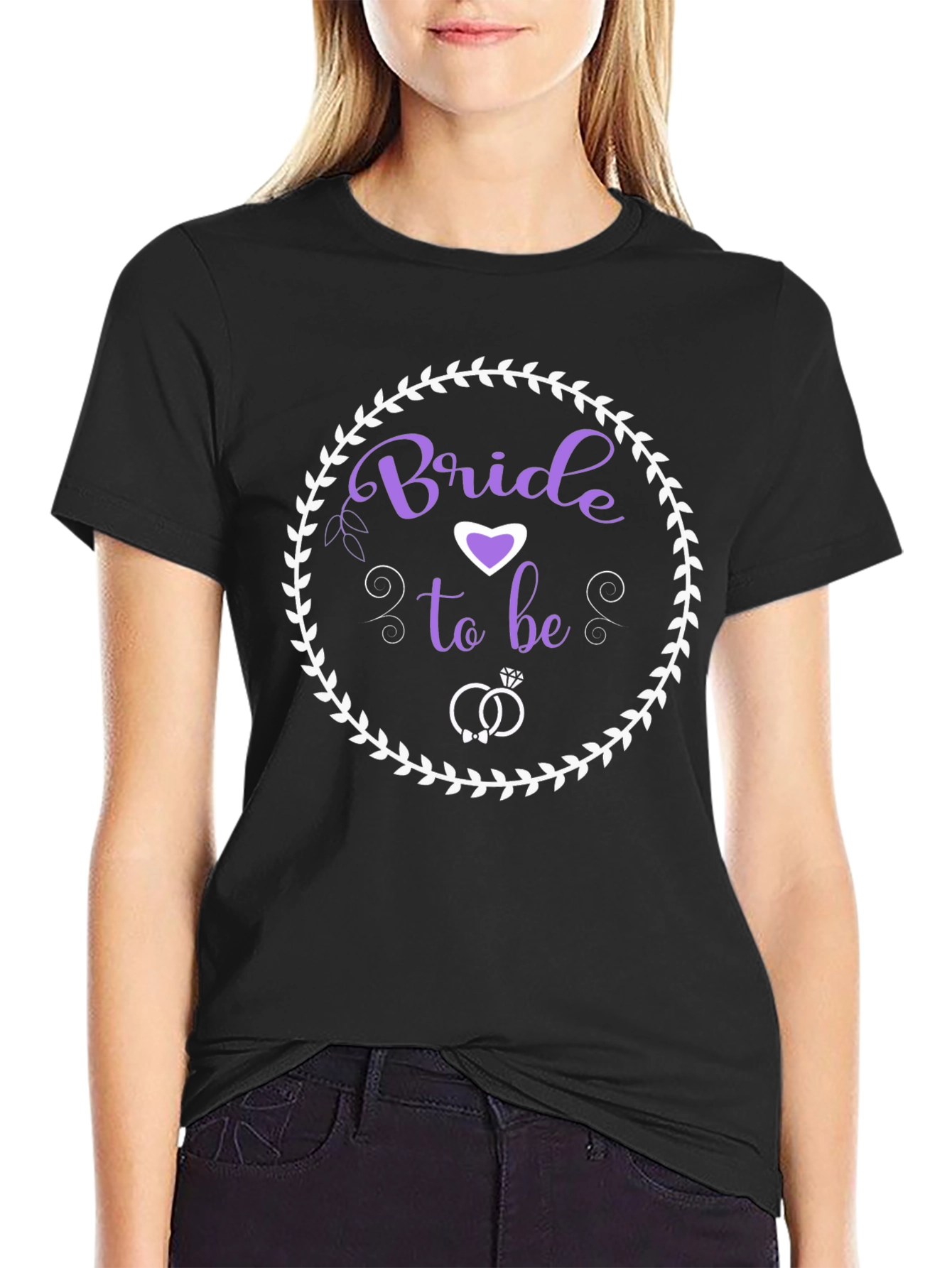 Bride to Be Graphic T-Shirt - Wedding Celebration