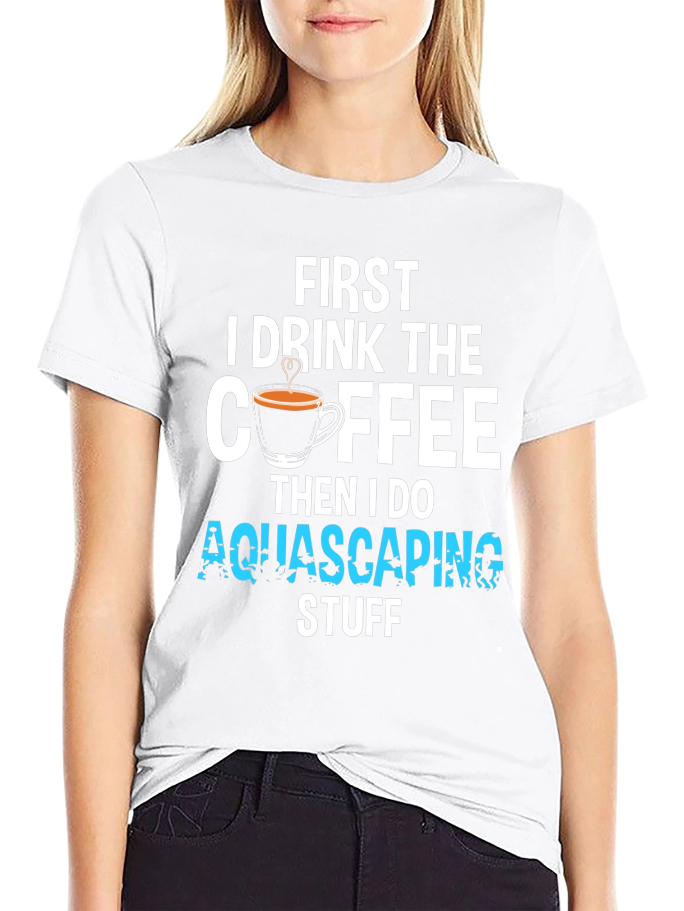 First Coffee Then Aquascaping T-Shirt