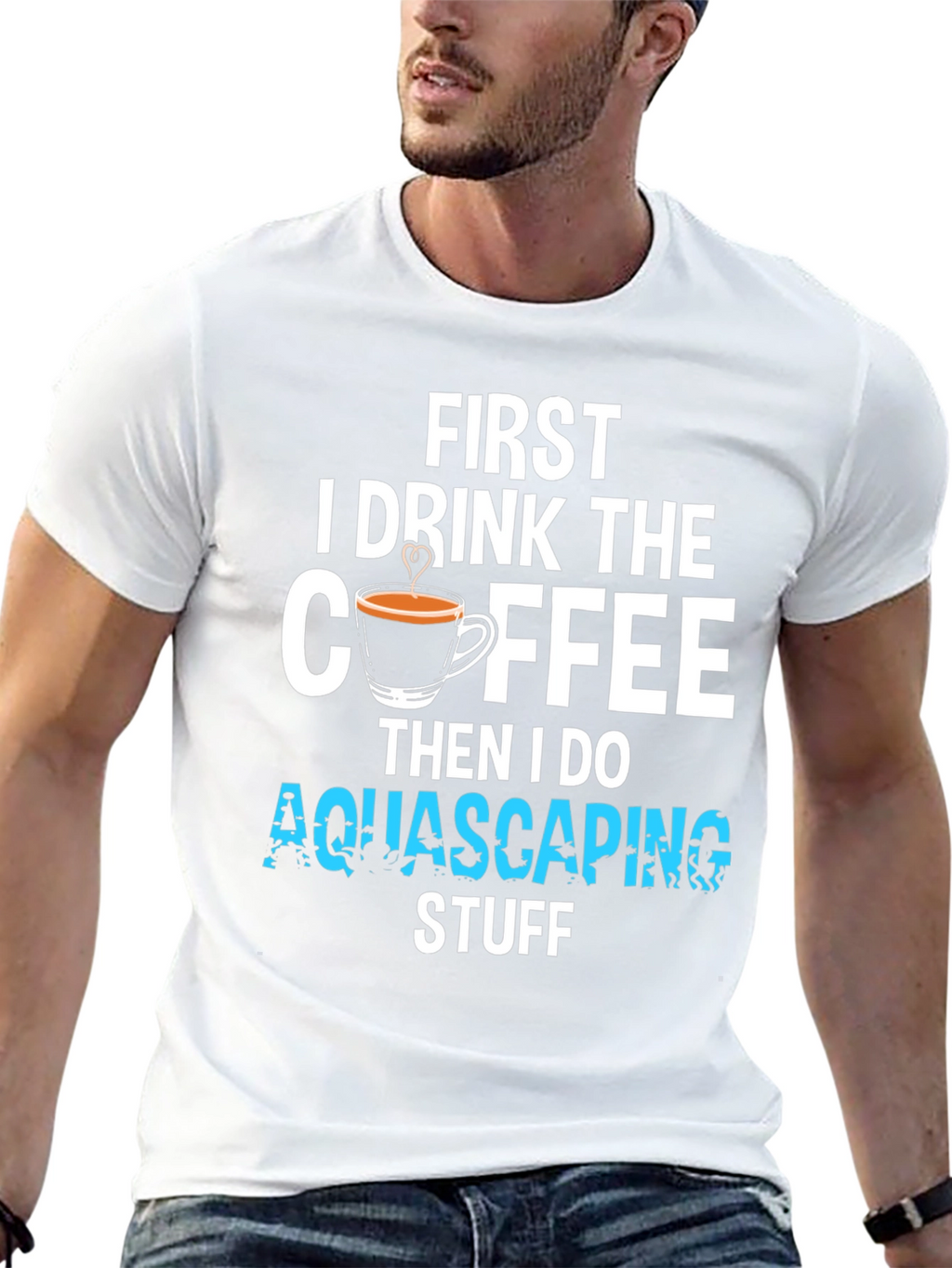 First Coffee Then Aquascaping T-Shirt