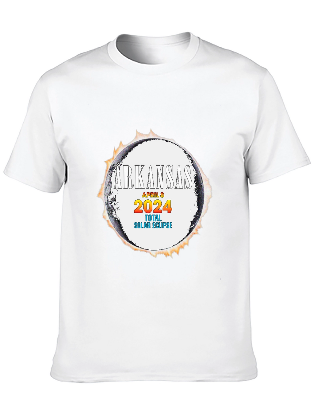 Arkansas Solar Eclipse April 8 2024 T-Shirt