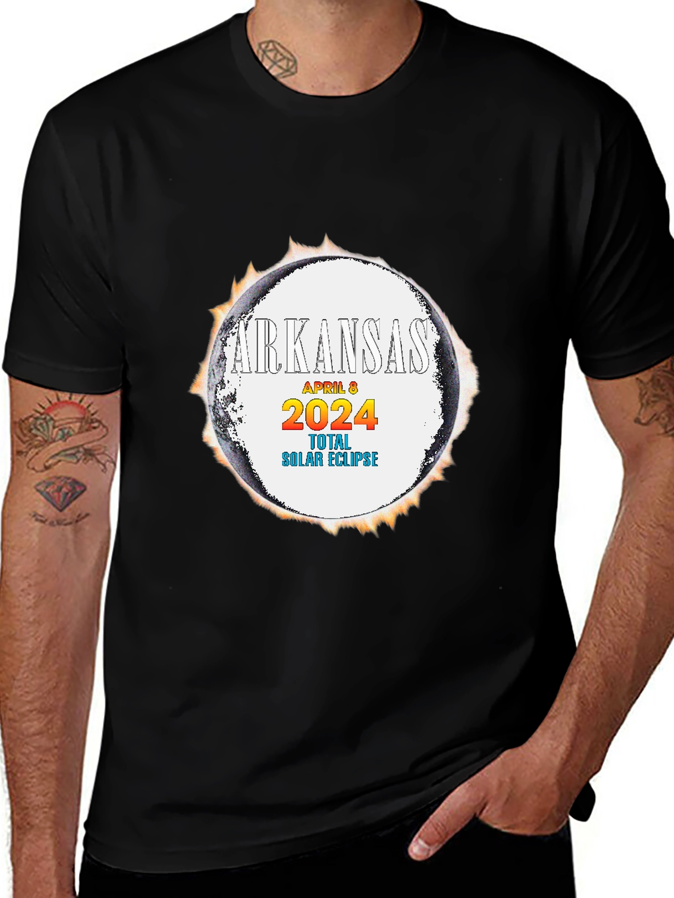 Arkansas Solar Eclipse April 8 2024 T-Shirt