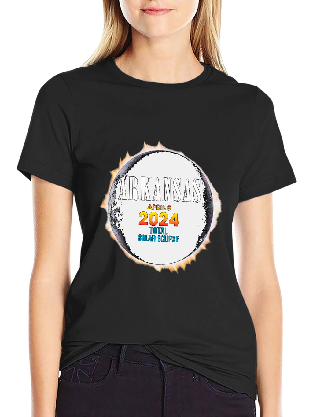 Arkansas Solar Eclipse April 8 2024 T-Shirt