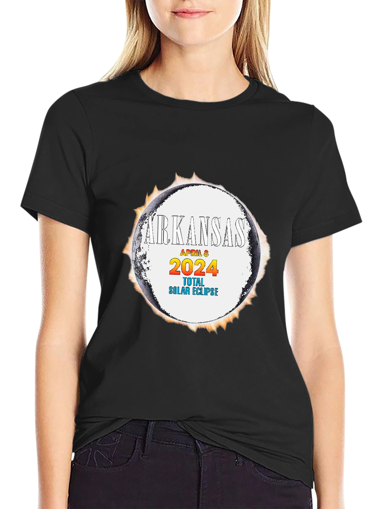 Arkansas Solar Eclipse April 8 2024 T-Shirt