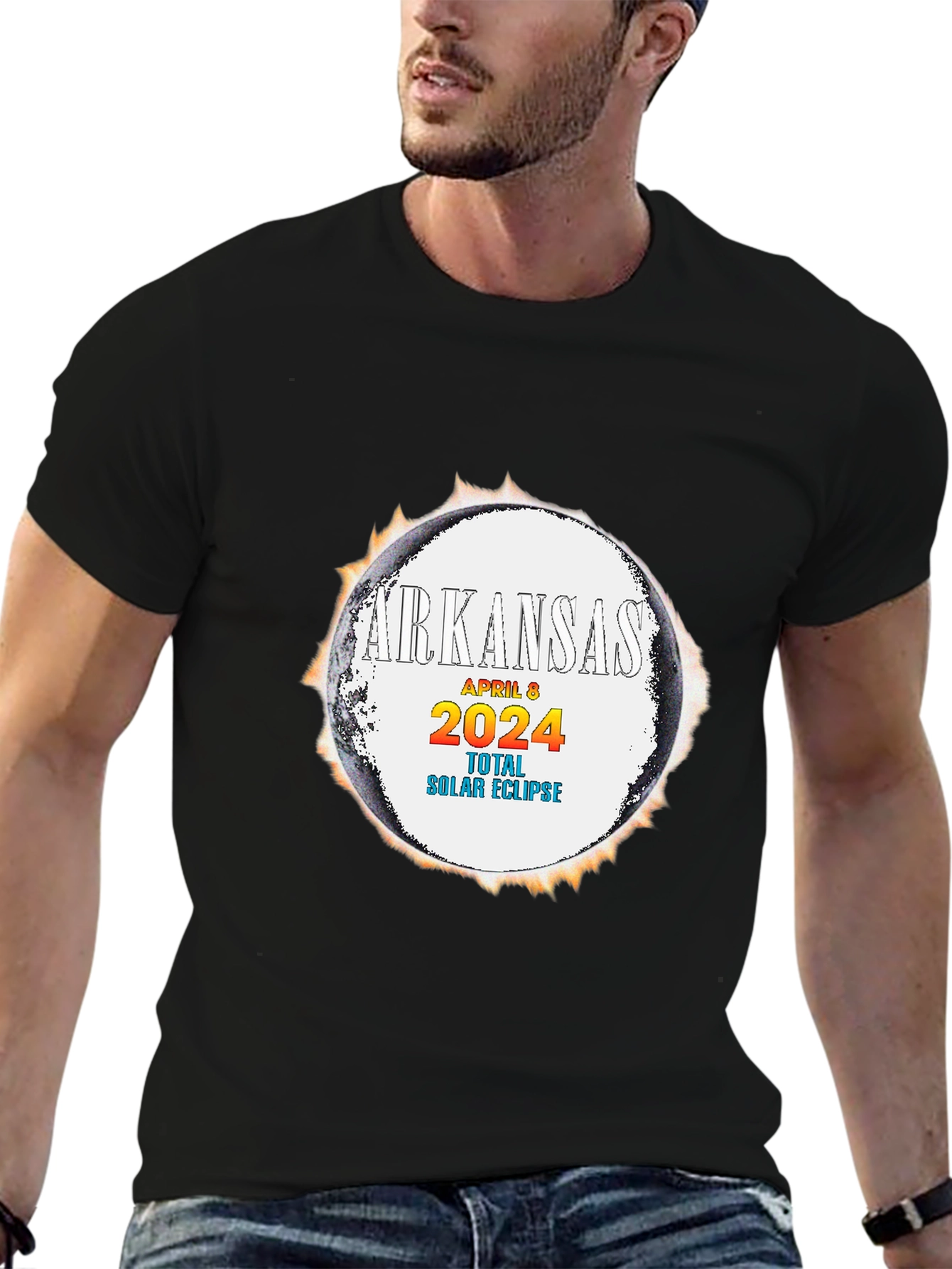 Arkansas Solar Eclipse April 8 2024 T-Shirt