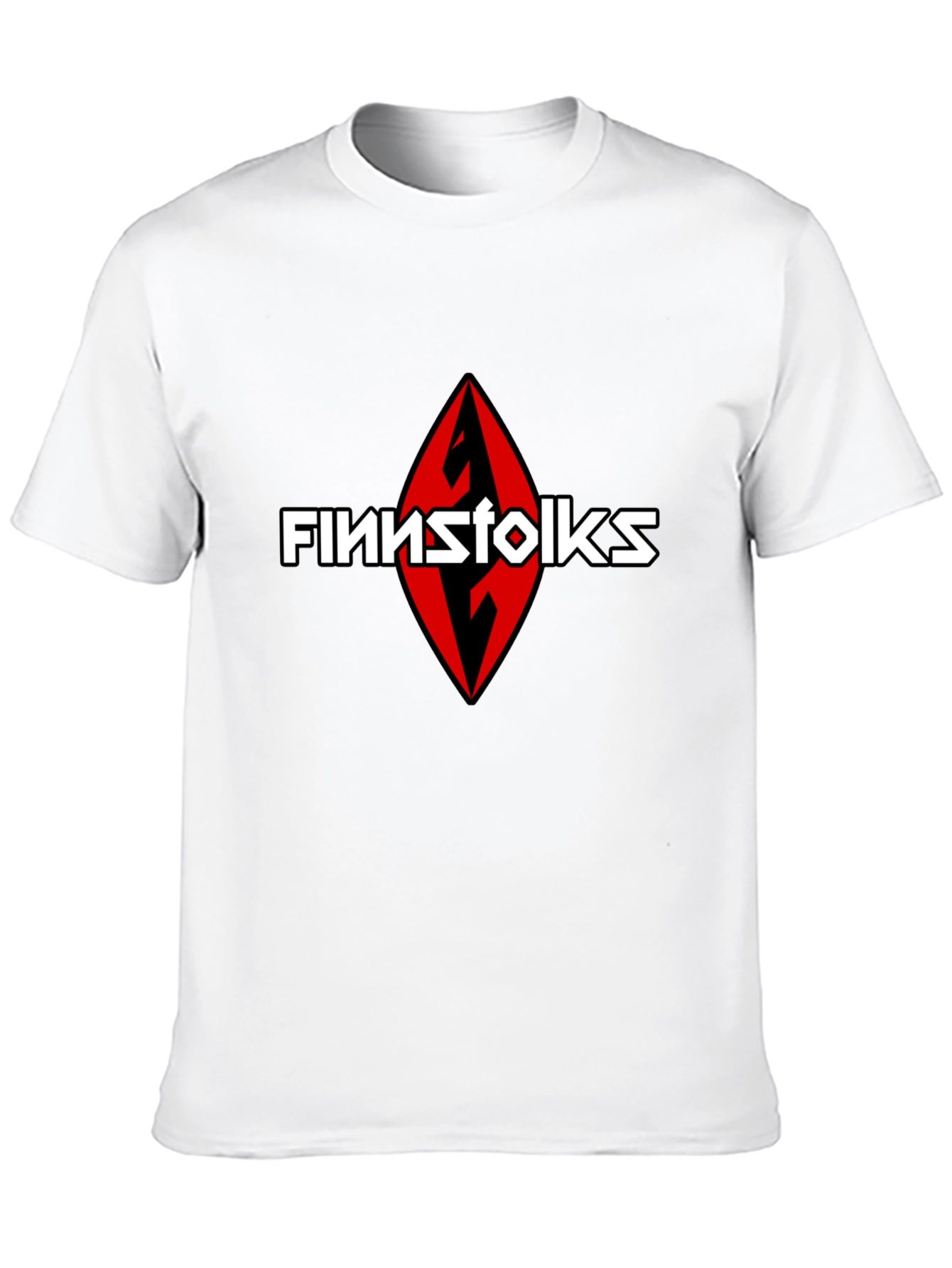 Finnstolk Logo Black T-Shirt