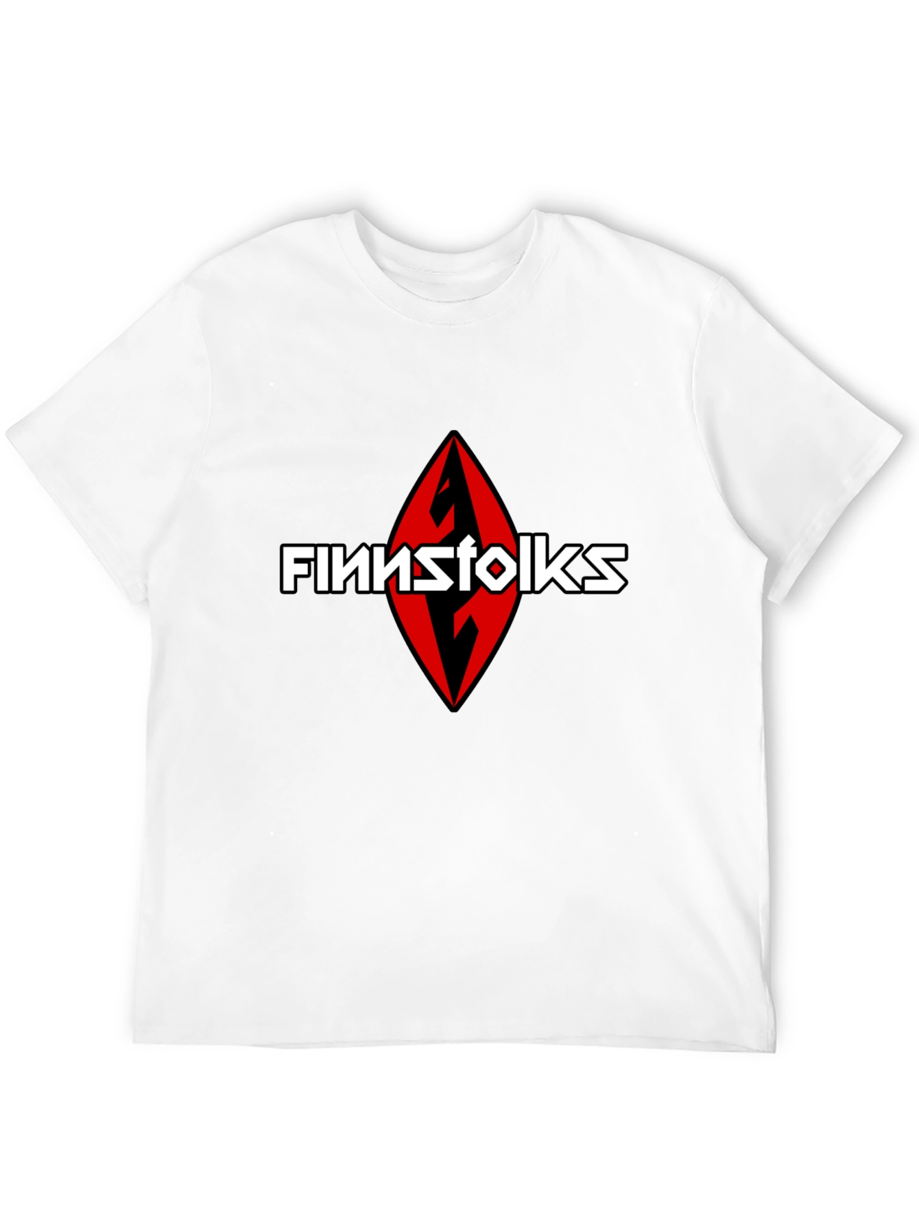 Finnstolk Logo Black T-Shirt