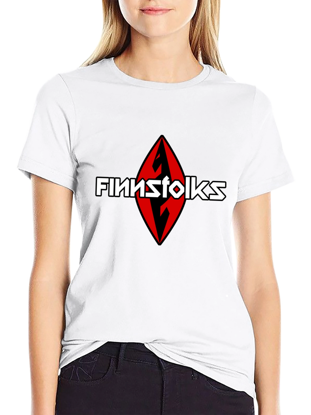 Finnstolk Logo Black T-Shirt
