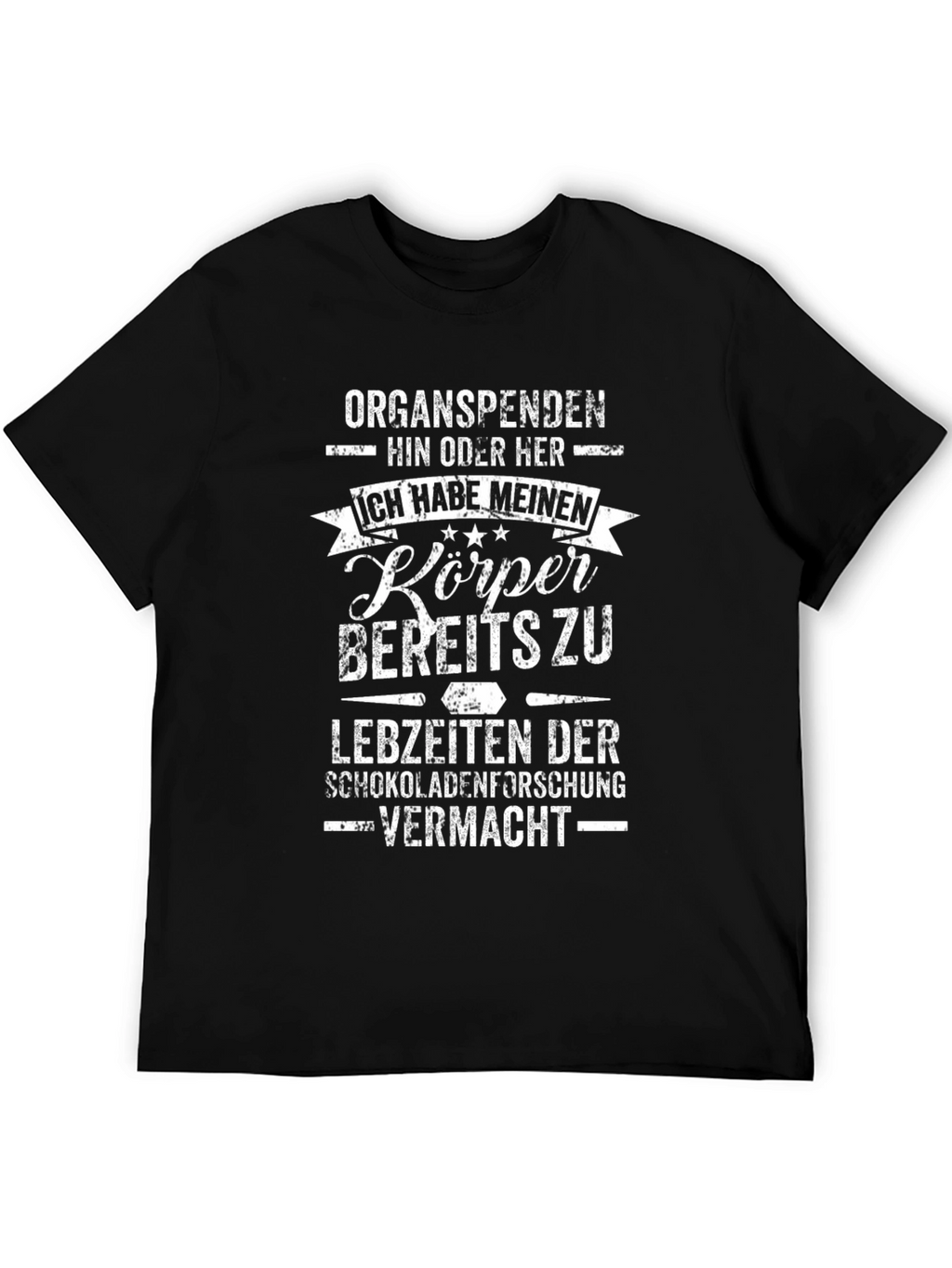 Funny German Chocolate Research T-Shirt