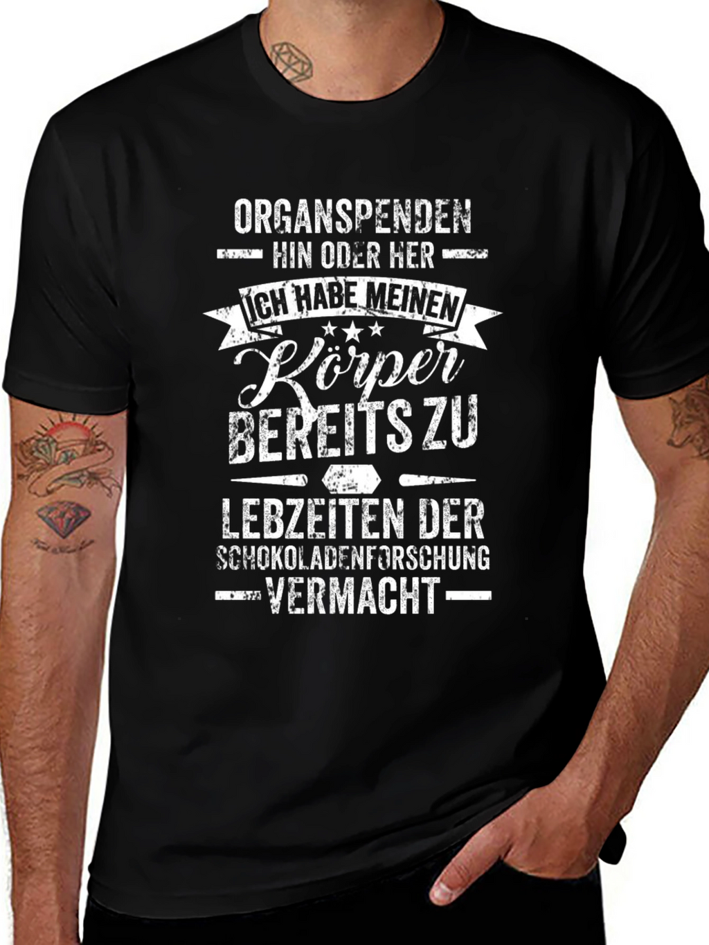 Funny German Chocolate Research T-Shirt