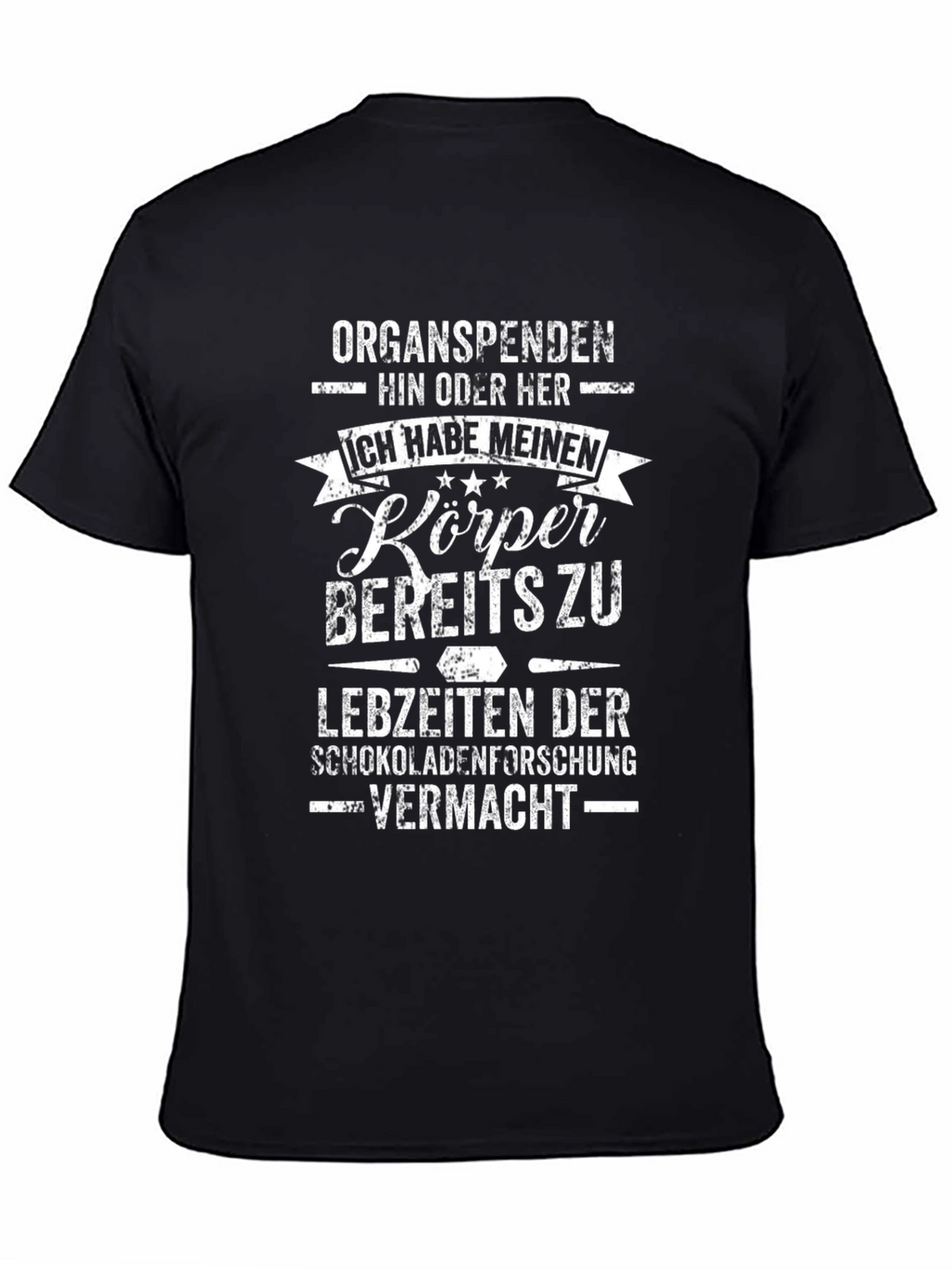 Funny German Chocolate Research T-Shirt