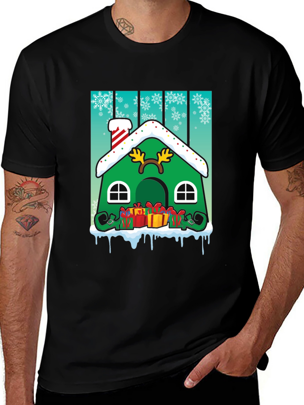 Holiday House Graphic Tee