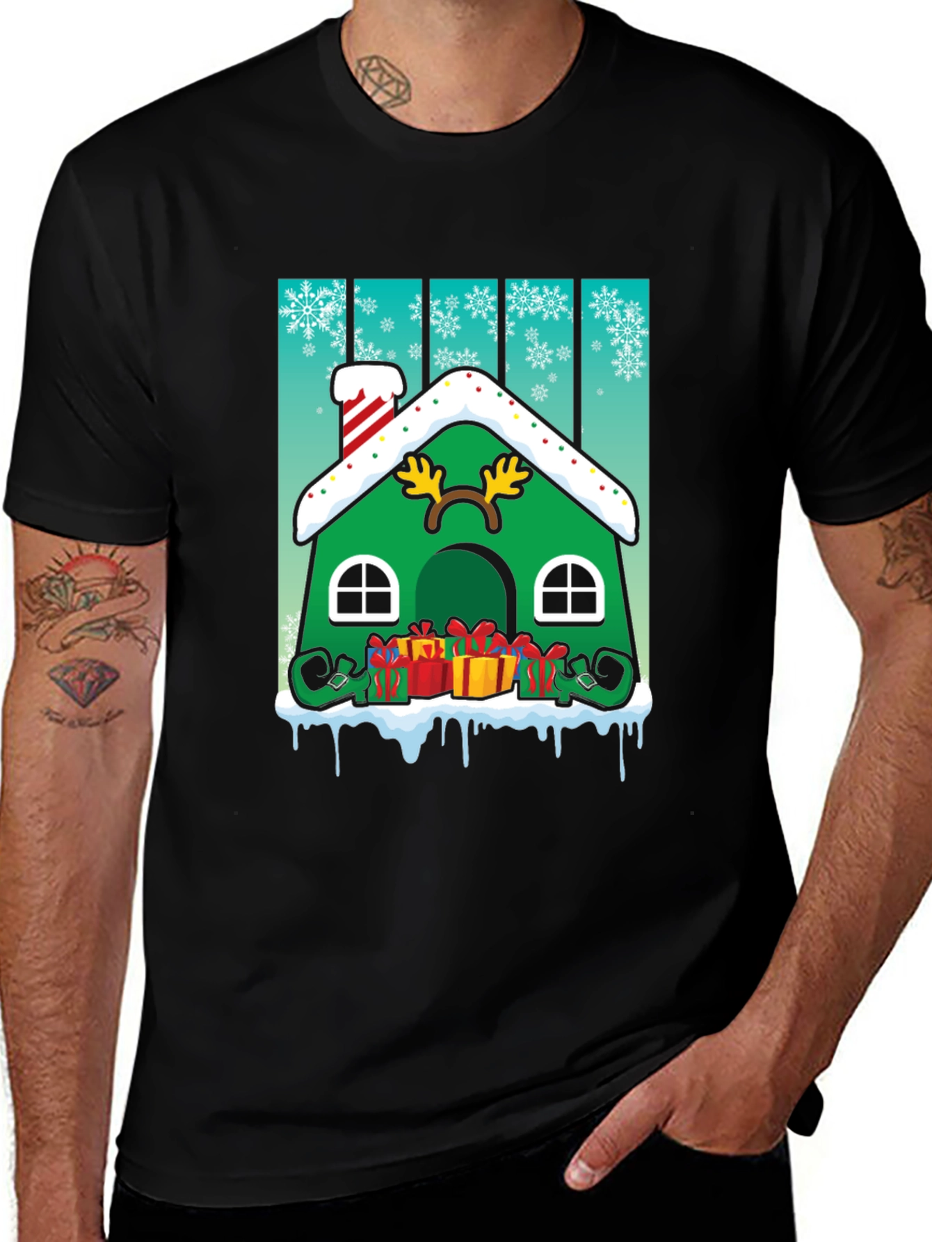 Holiday House Graphic Tee