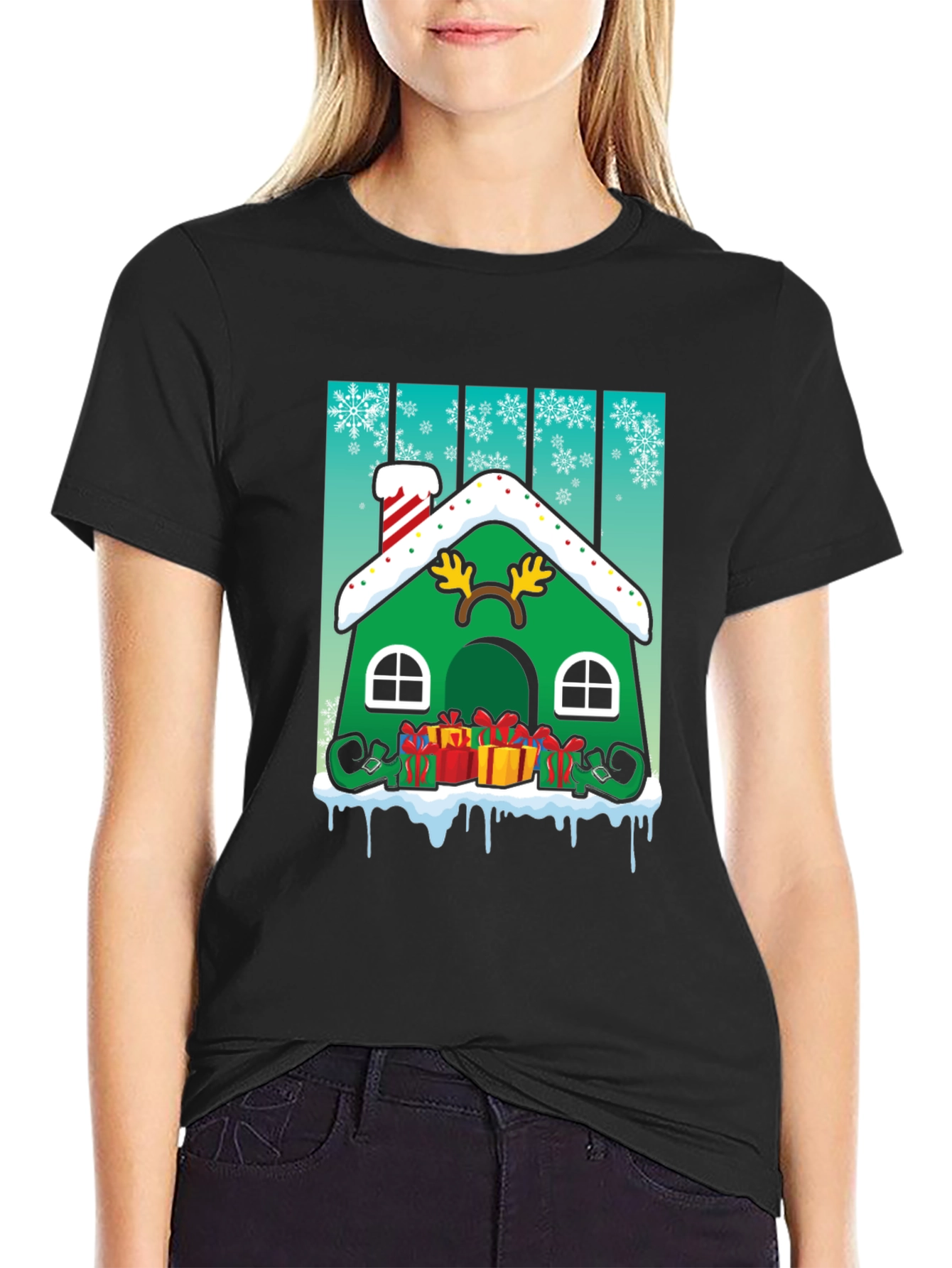 Holiday House Graphic Tee