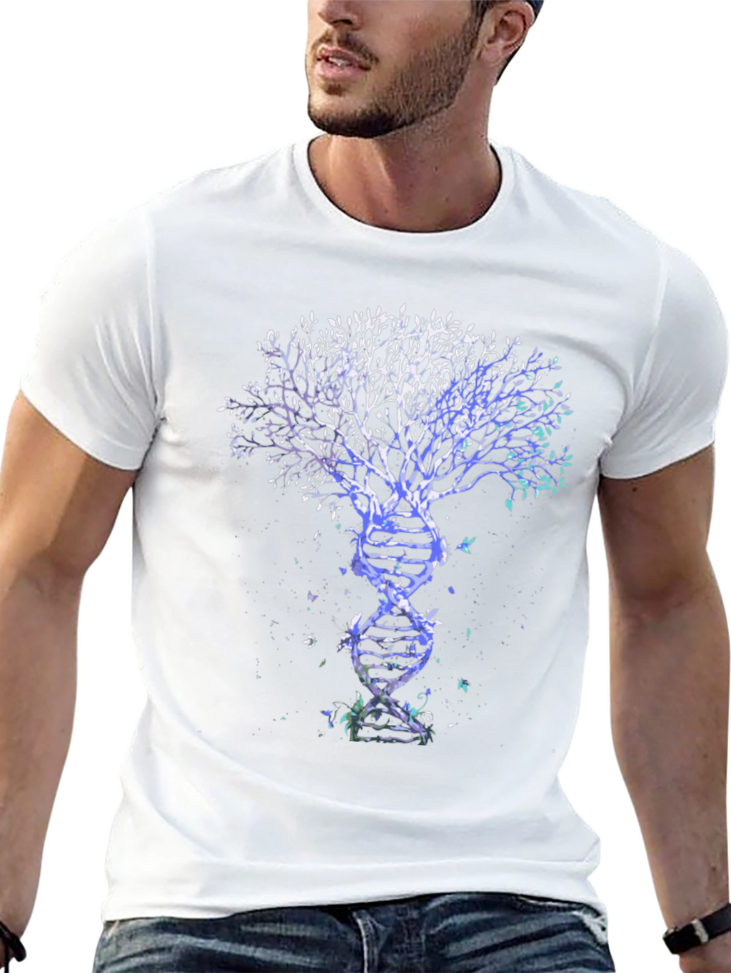 DNA Tree of Life Graphic T-Shirt
