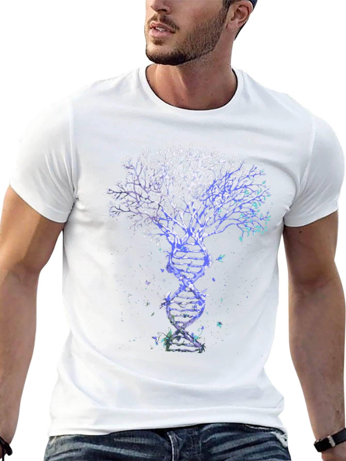 DNA Tree of Life Graphic T-Shirt