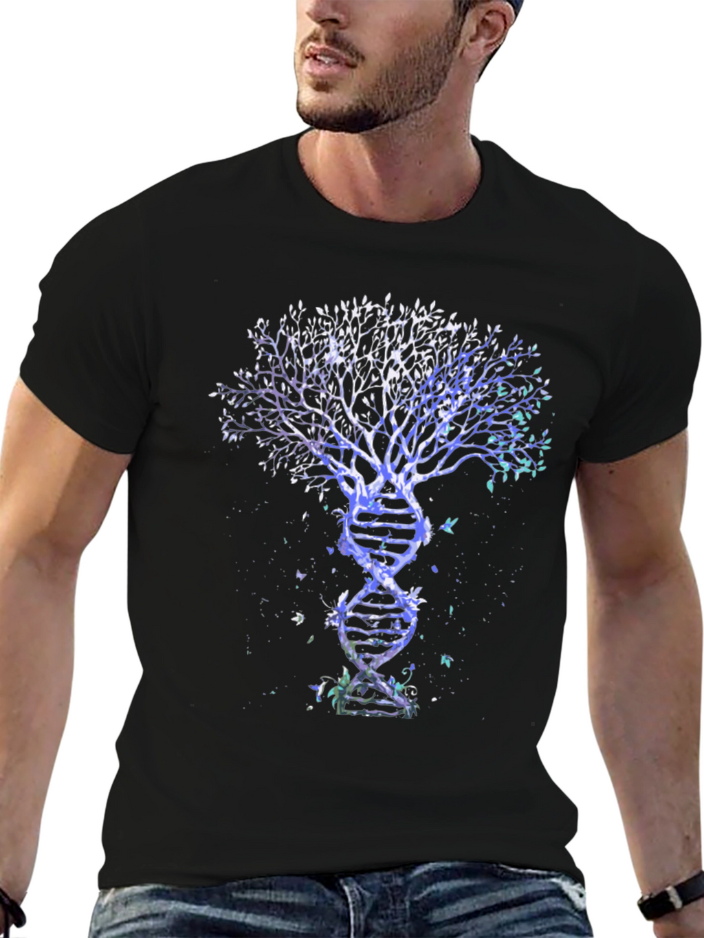 DNA Tree of Life Graphic T-Shirt